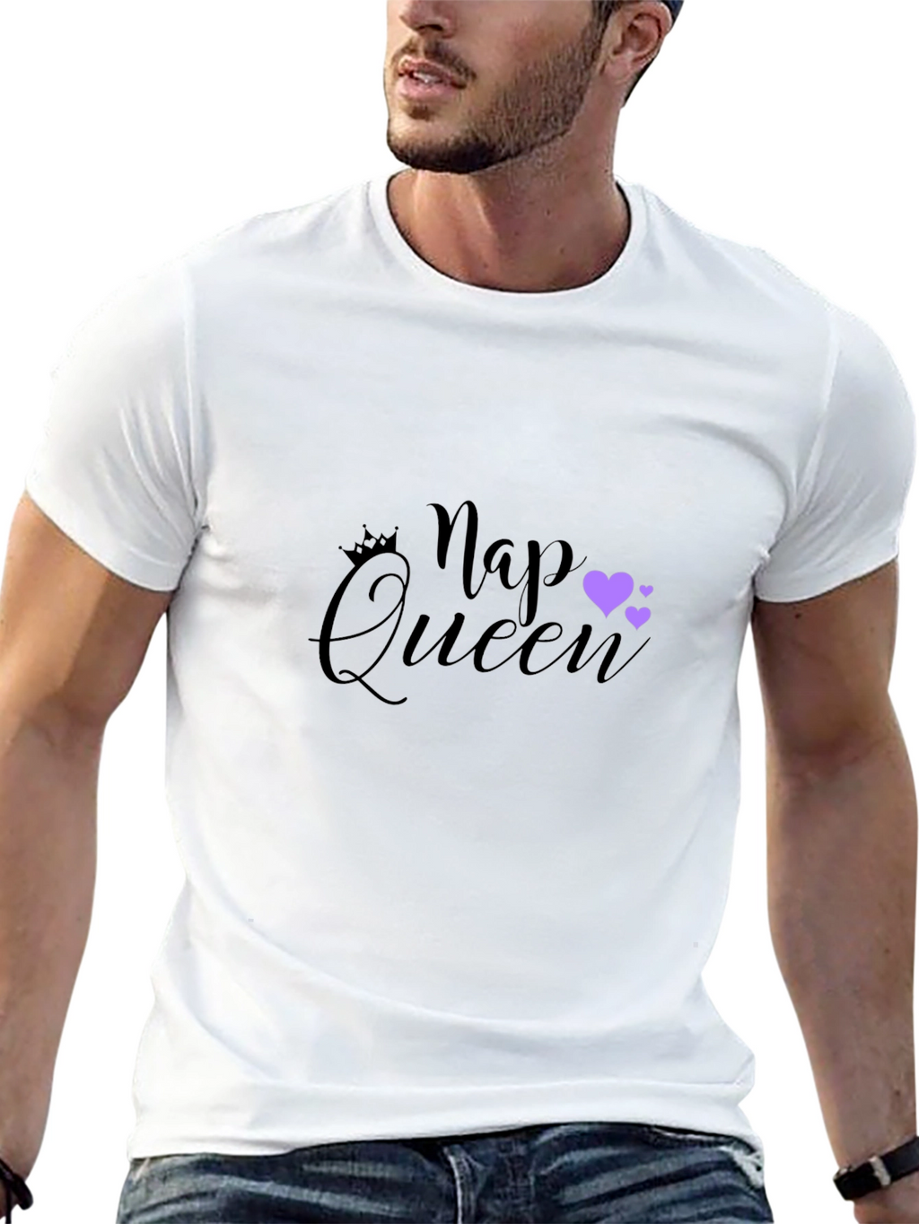 Nap Queen Black T-Shirt