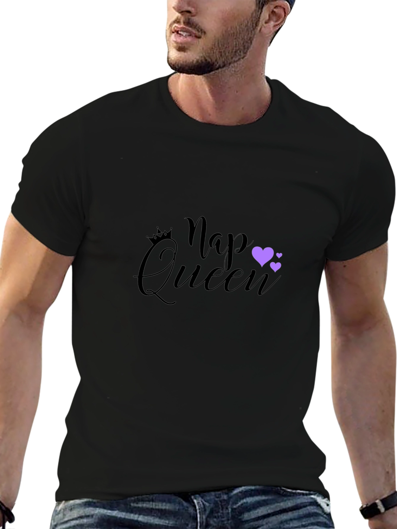 Nap Queen Black T-Shirt