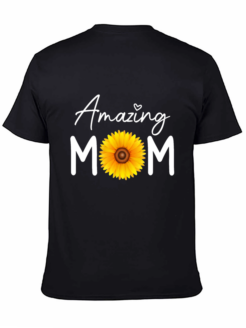 Amazing Mom Sunflower Graphic T-Shirt