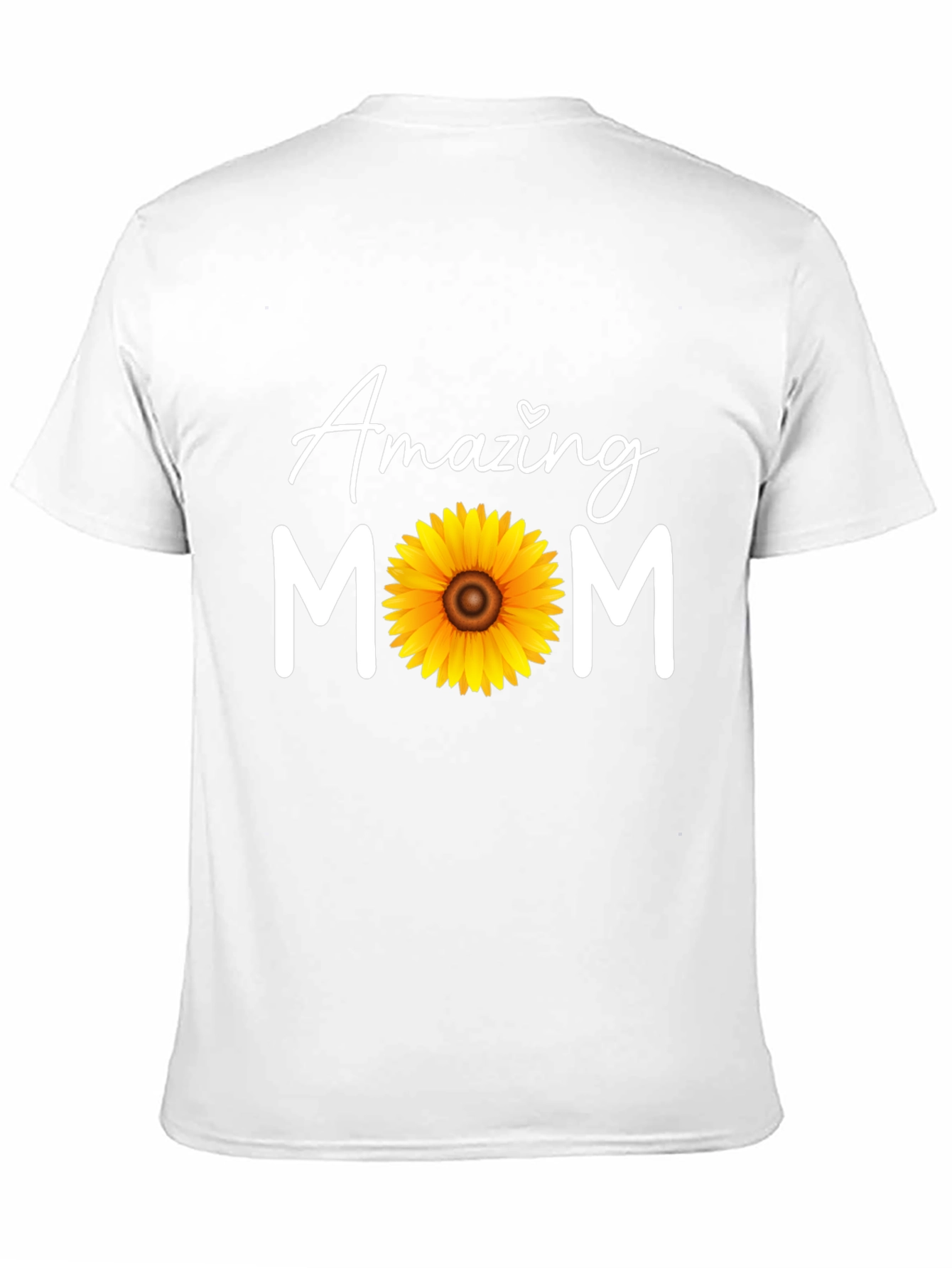 Amazing Mom Sunflower Graphic T-Shirt