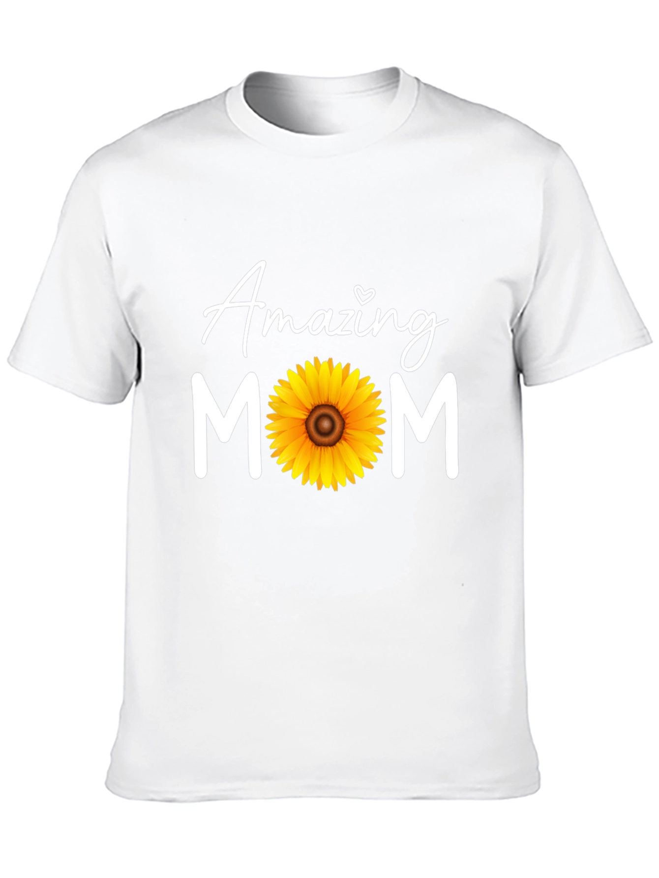 Amazing Mom Sunflower Graphic T-Shirt