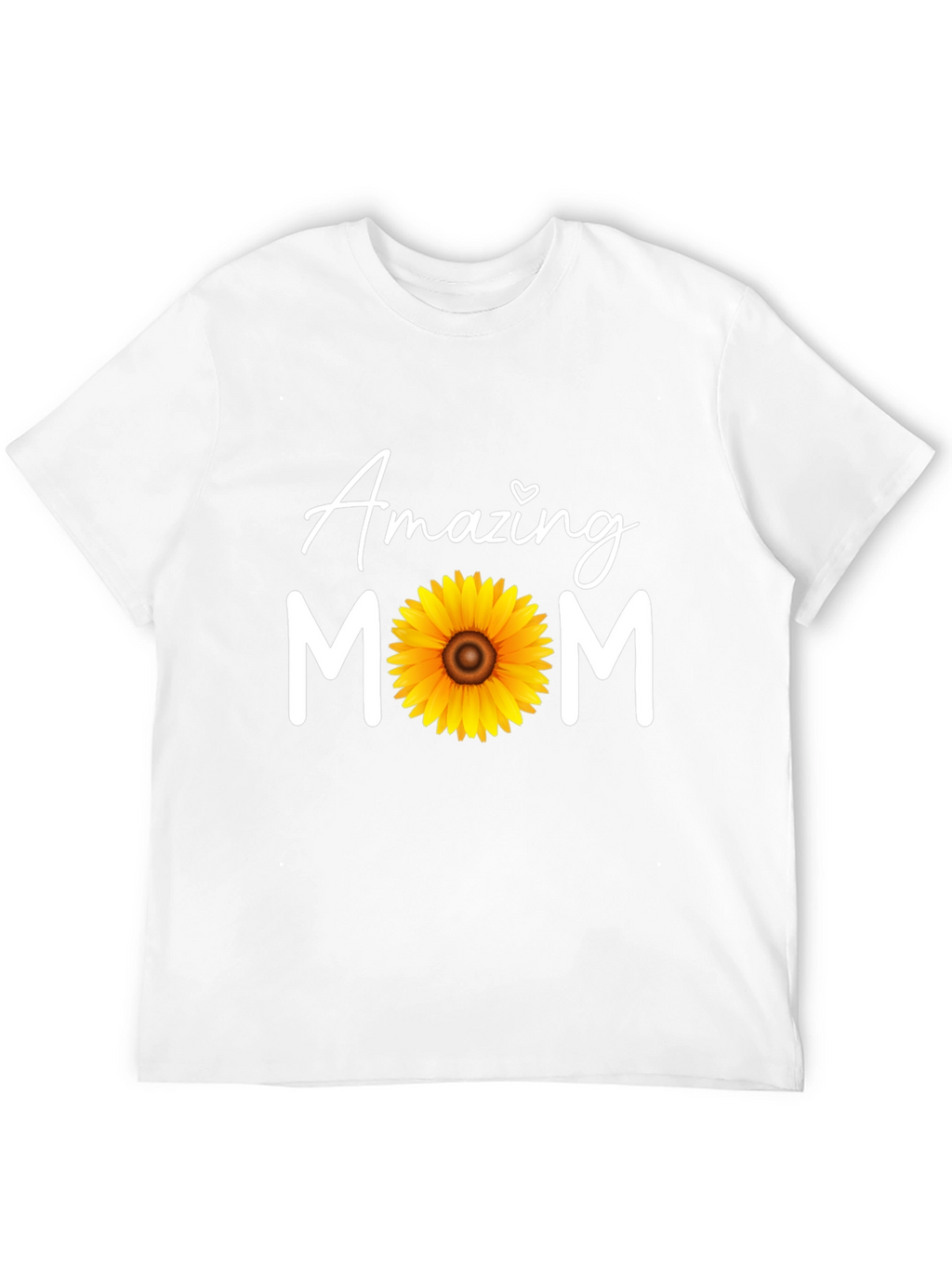 Amazing Mom Sunflower Graphic T-Shirt
