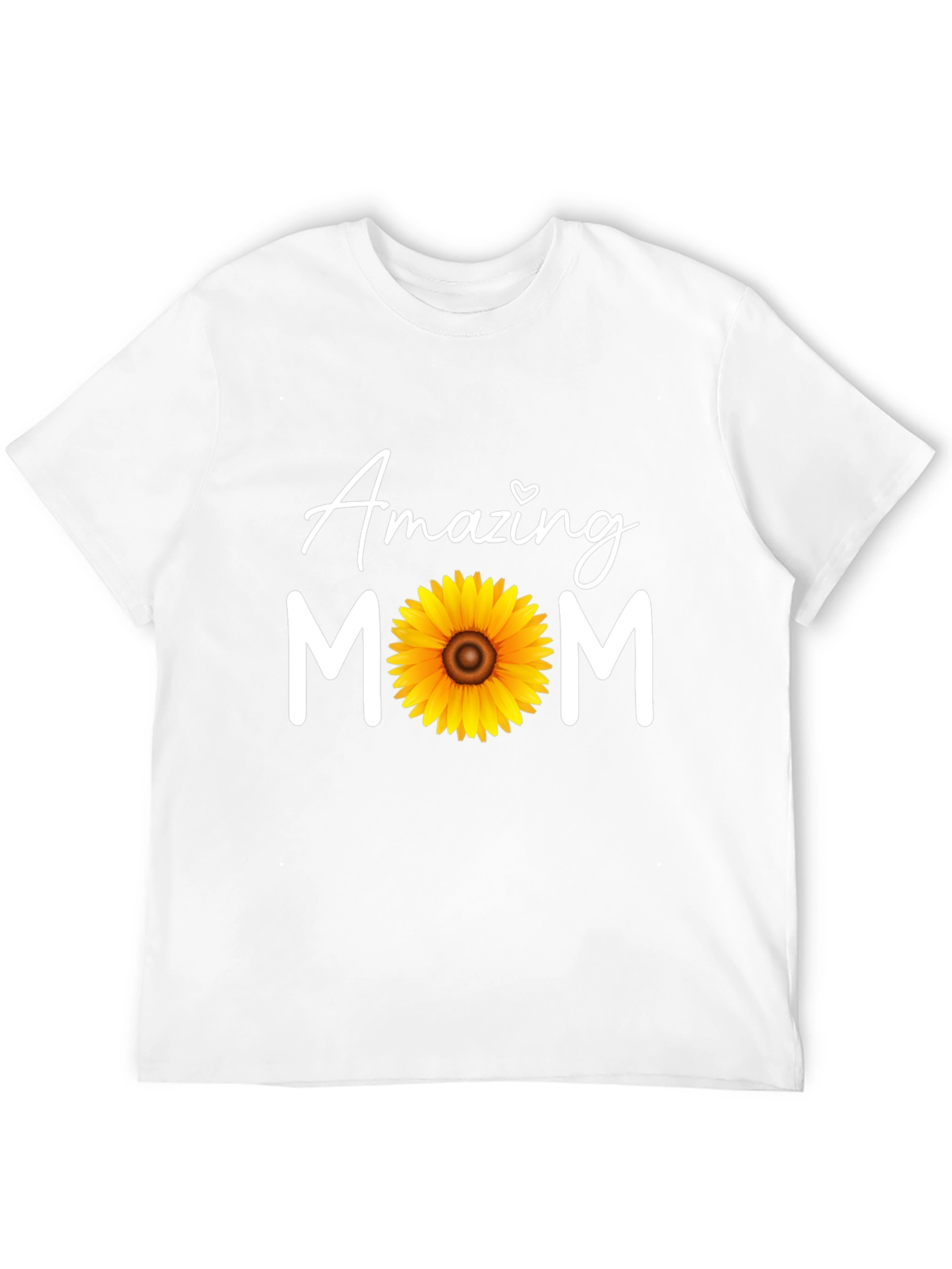 Amazing Mom Sunflower Graphic T-Shirt