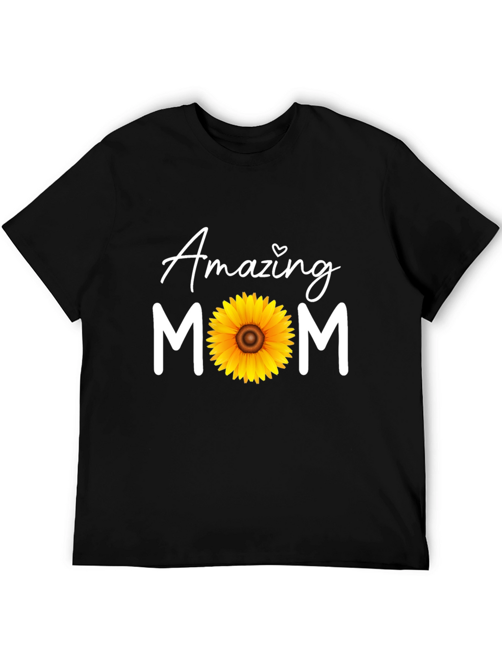 Amazing Mom Sunflower Graphic T-Shirt