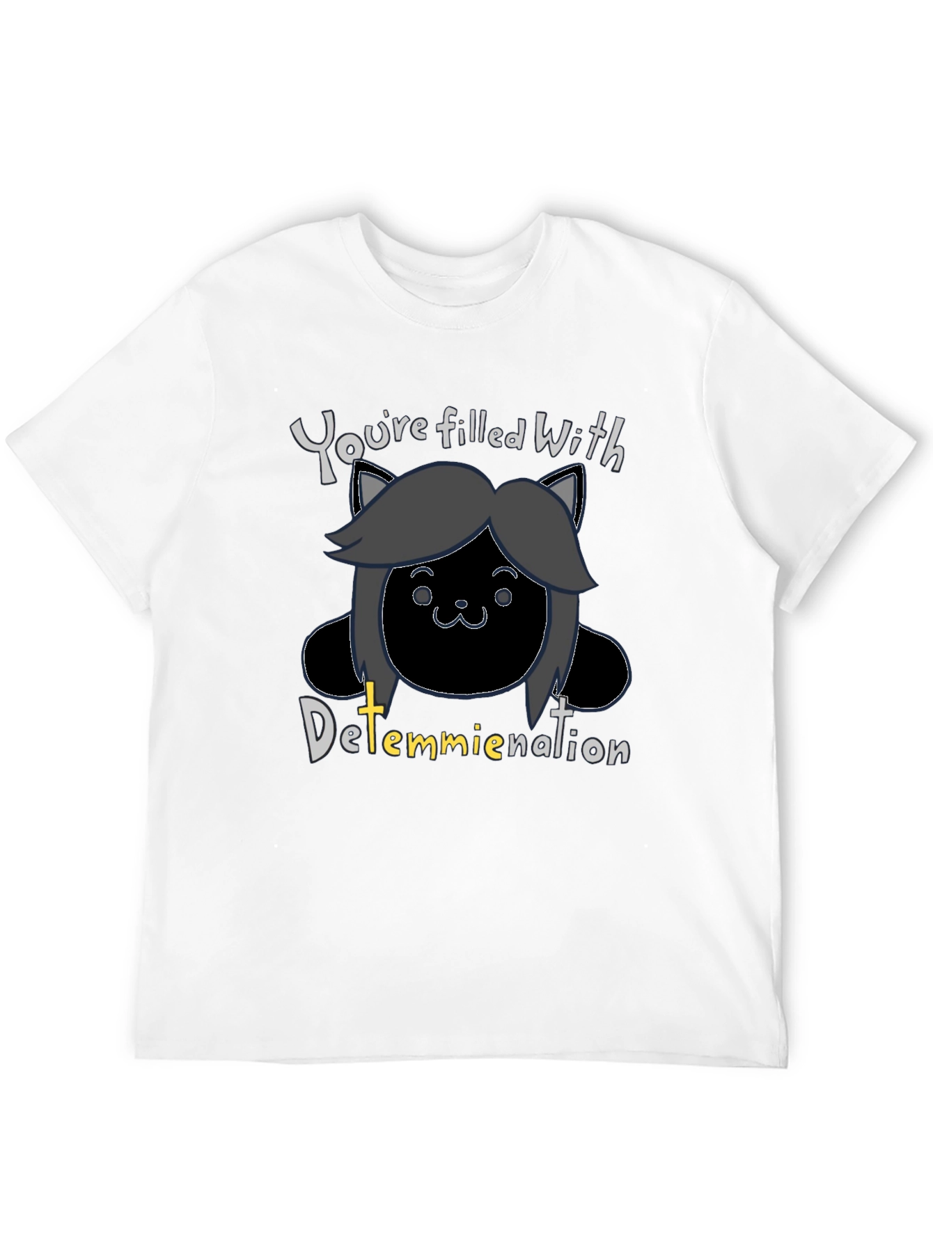 Temmie Determination Graphic Tee