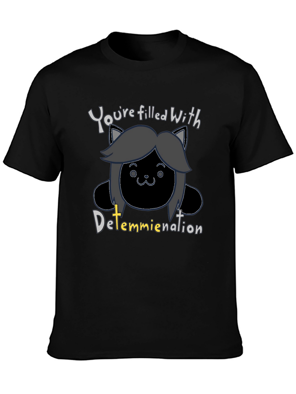 Temmie Determination Graphic Tee