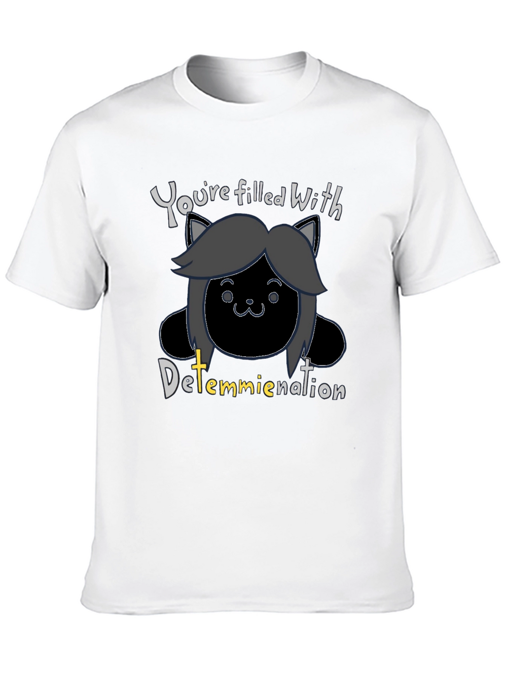 Temmie Determination Graphic Tee