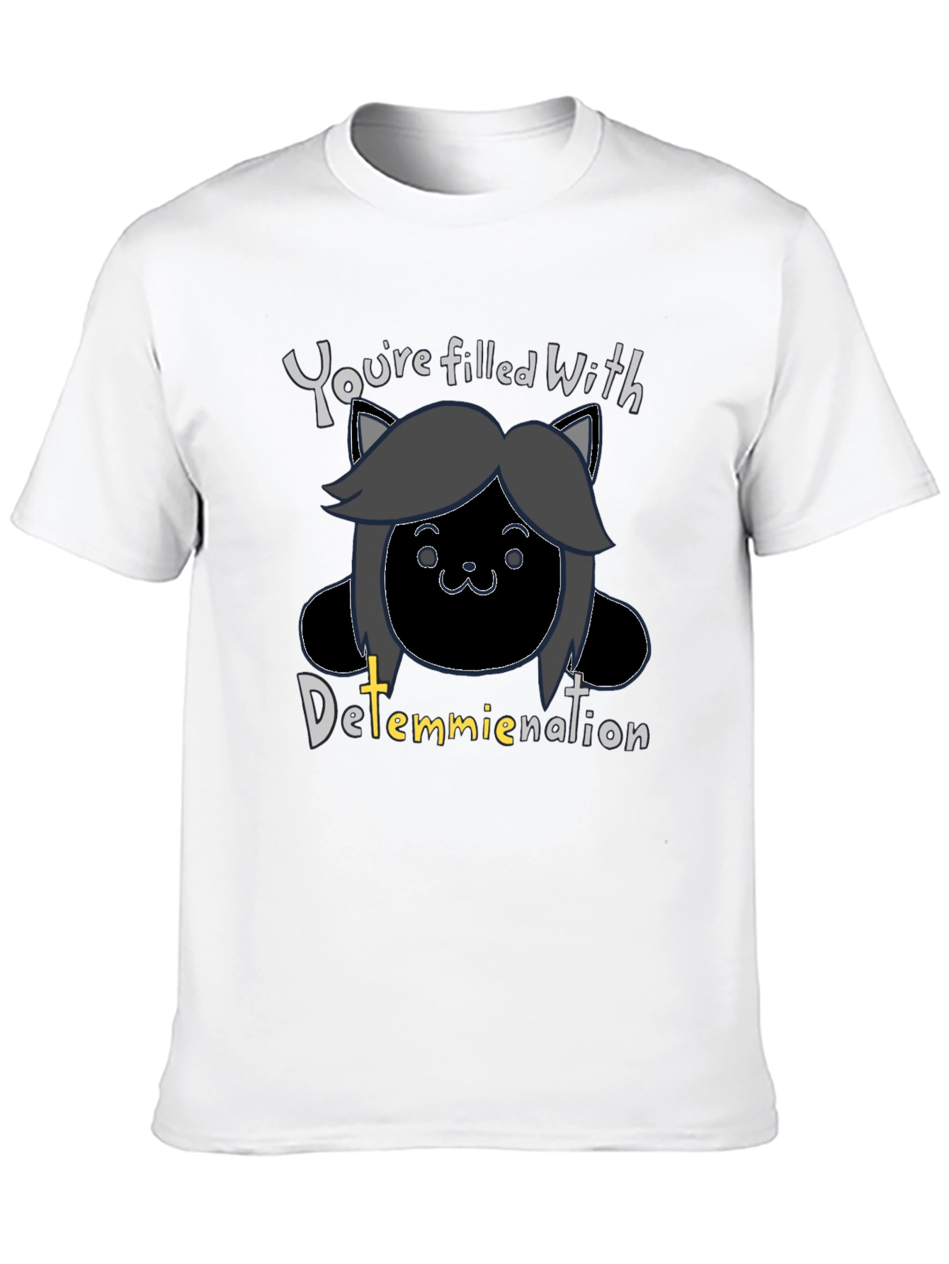 Temmie Determination Graphic Tee