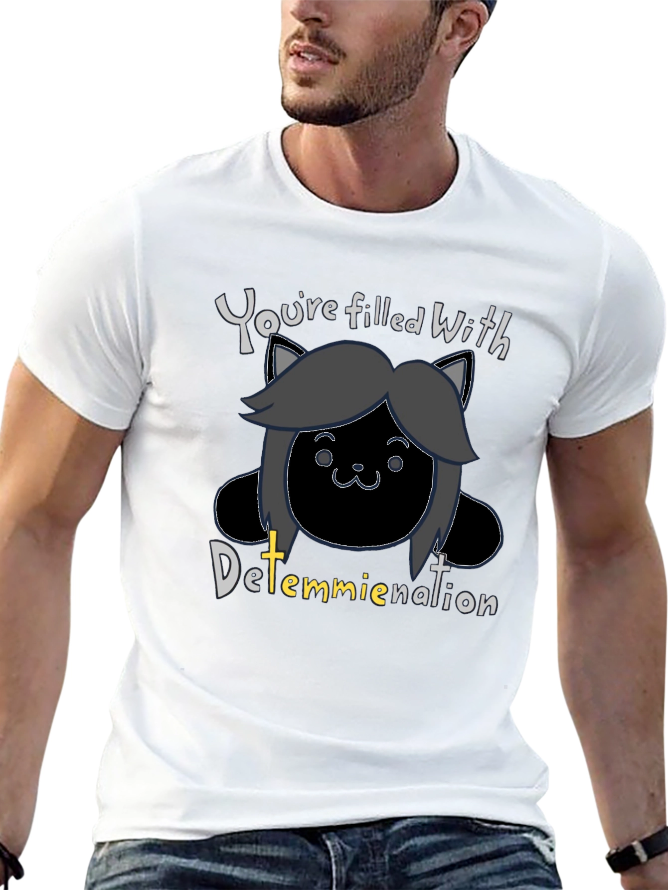 Temmie Determination Graphic Tee
