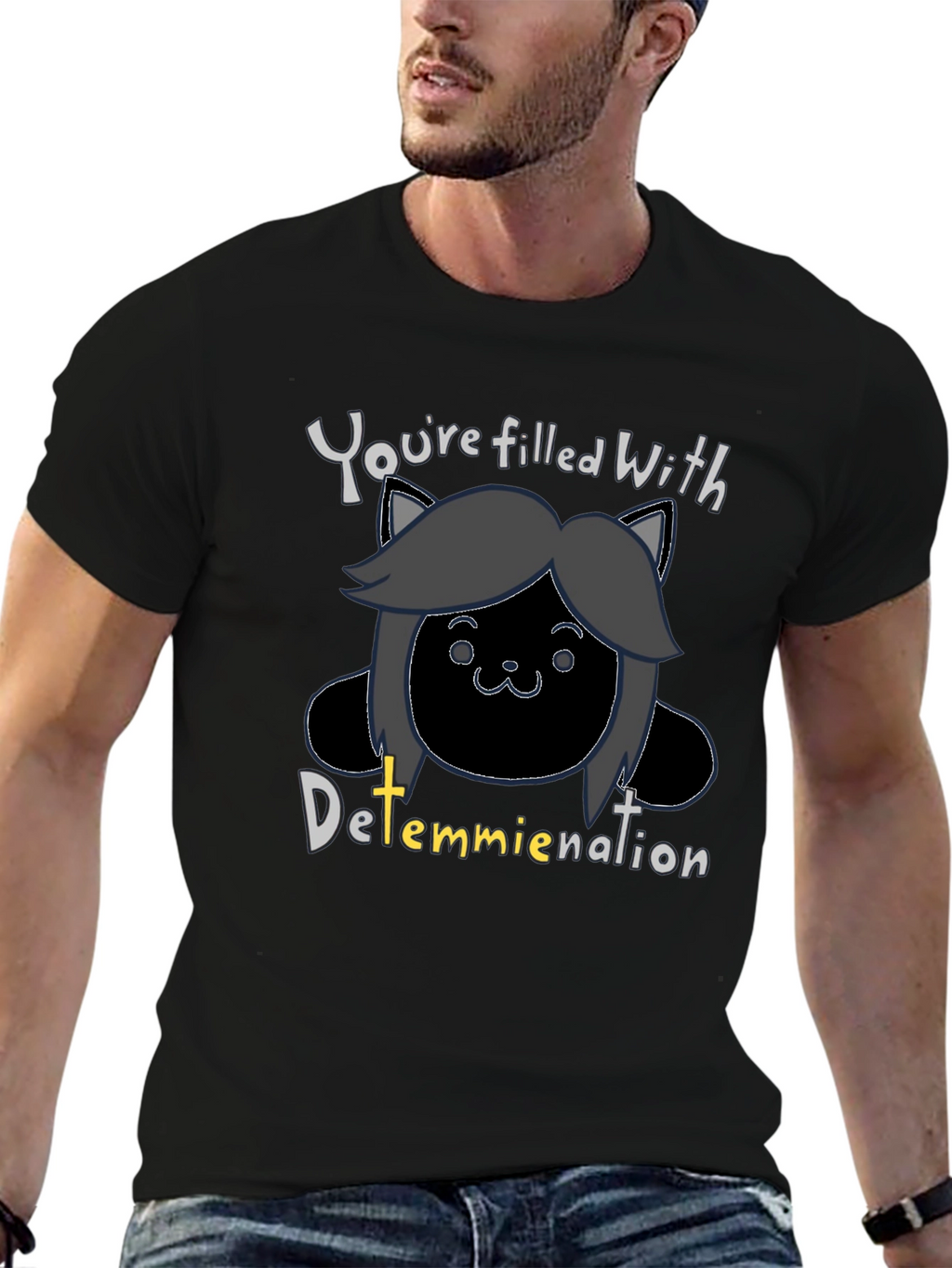 Temmie Determination Graphic Tee