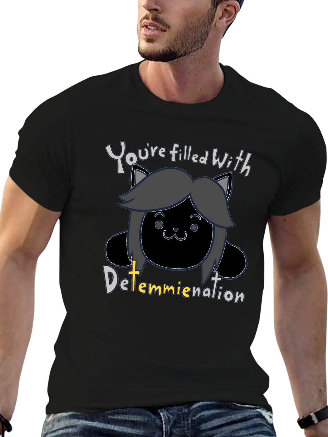 Temmie Determination Graphic Tee