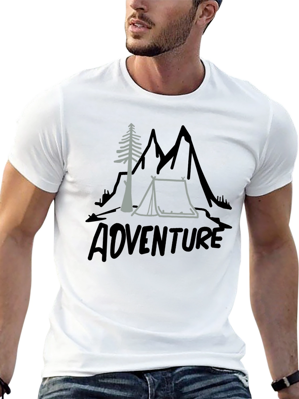 Adventure Camping Graphic Tee - Unisex