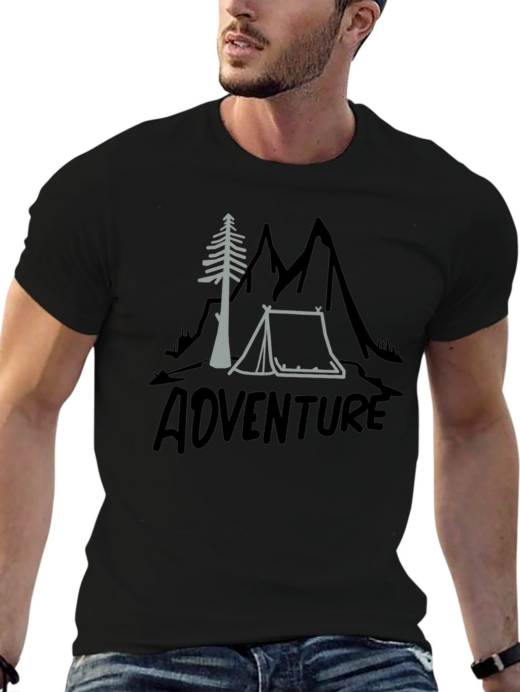 Adventure Camping Graphic Tee - Unisex