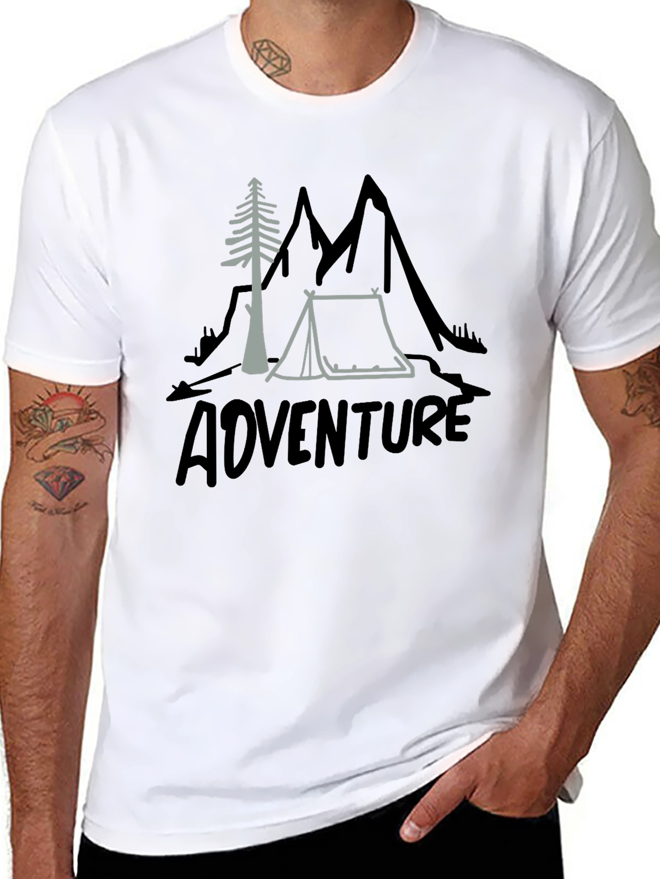 Adventure Camping Graphic Tee - Unisex