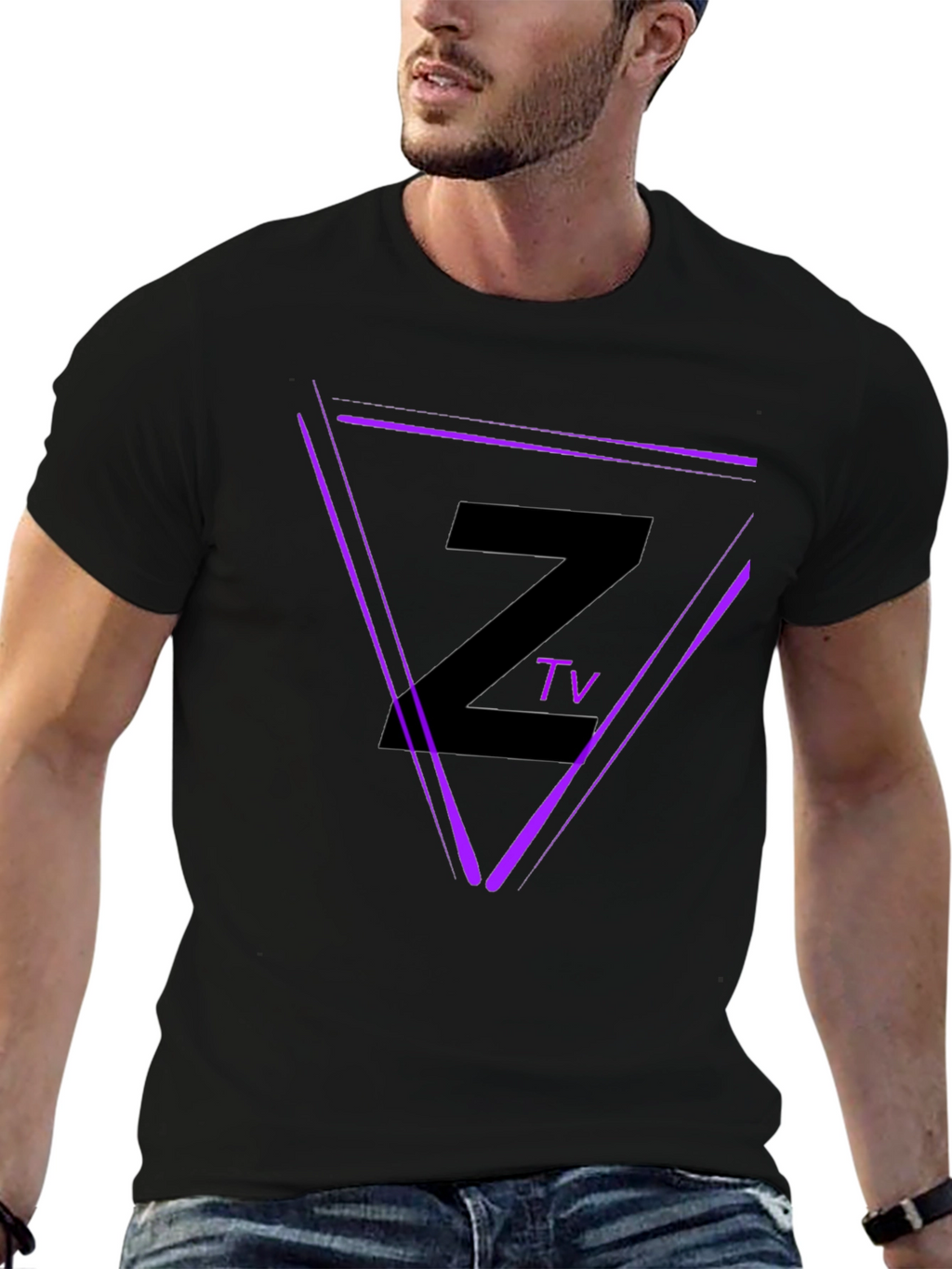 Z TV Graphic Tee - Modern Style
