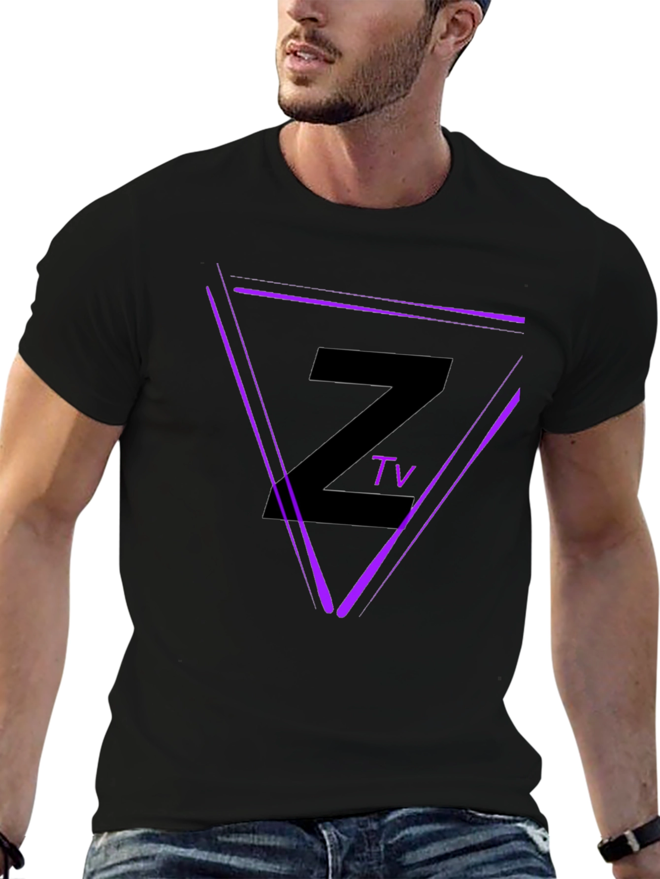 Z TV Graphic Tee - Modern Style