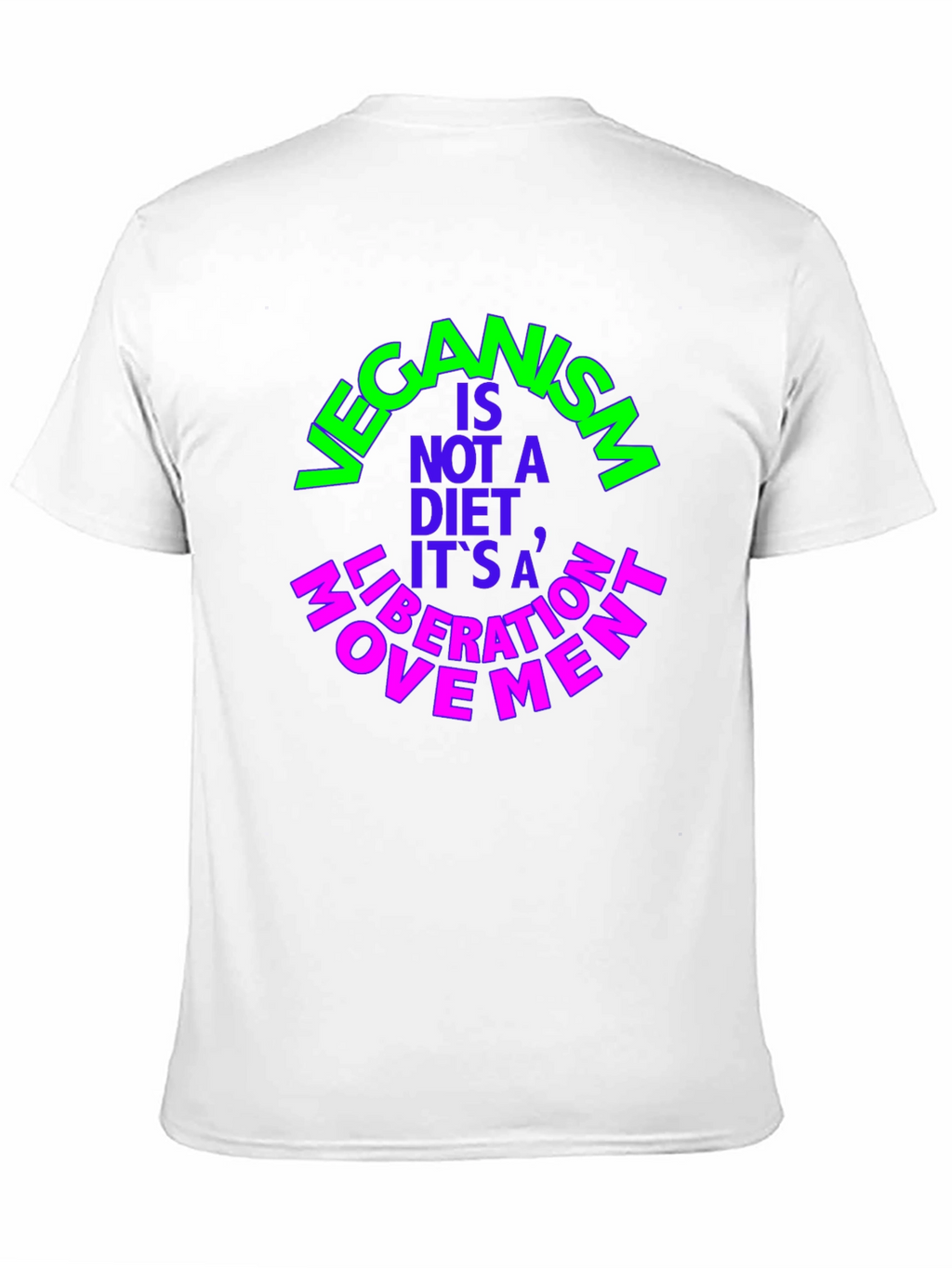 Vegan Liberation Movement Black Tee