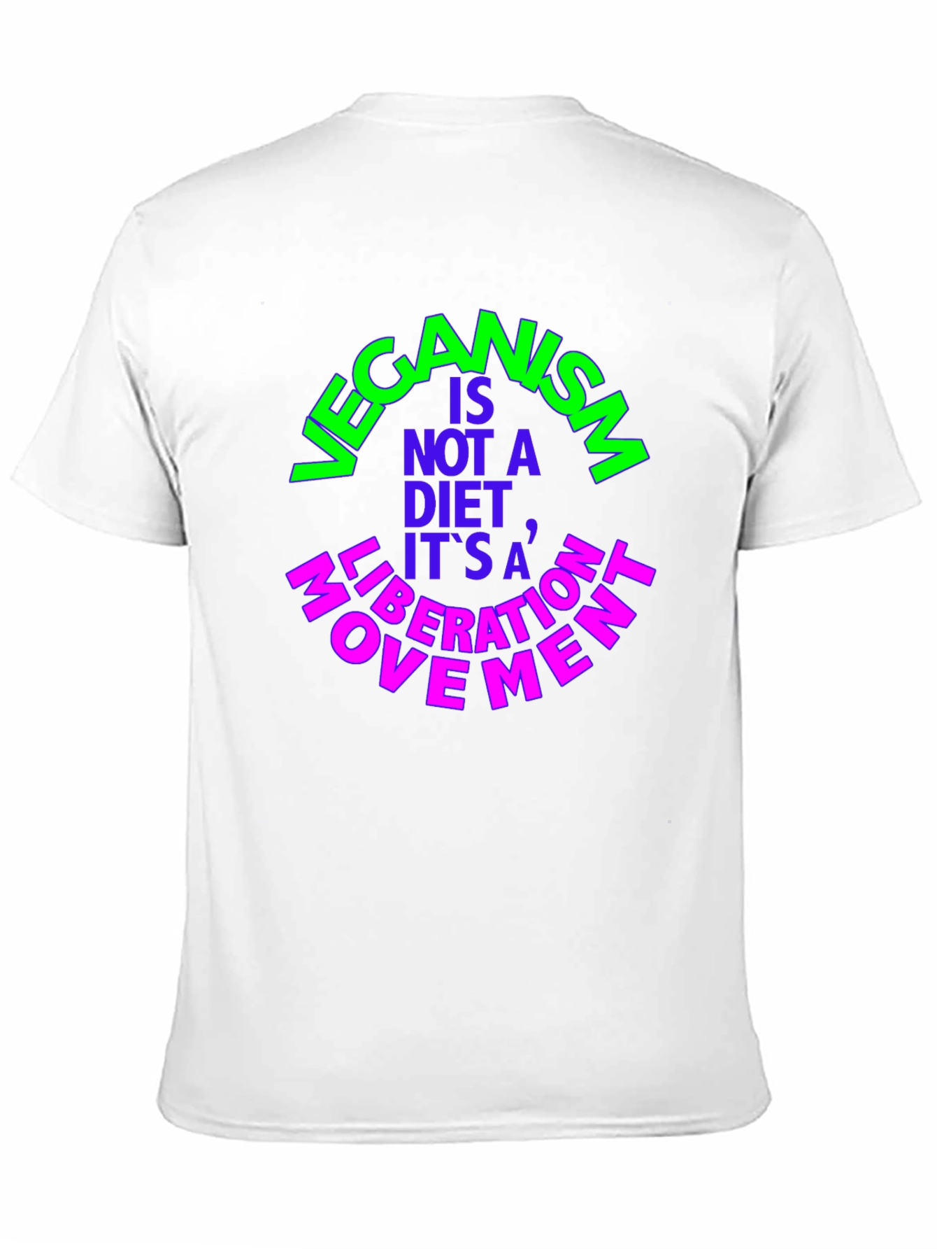 Vegan Liberation Movement Black Tee
