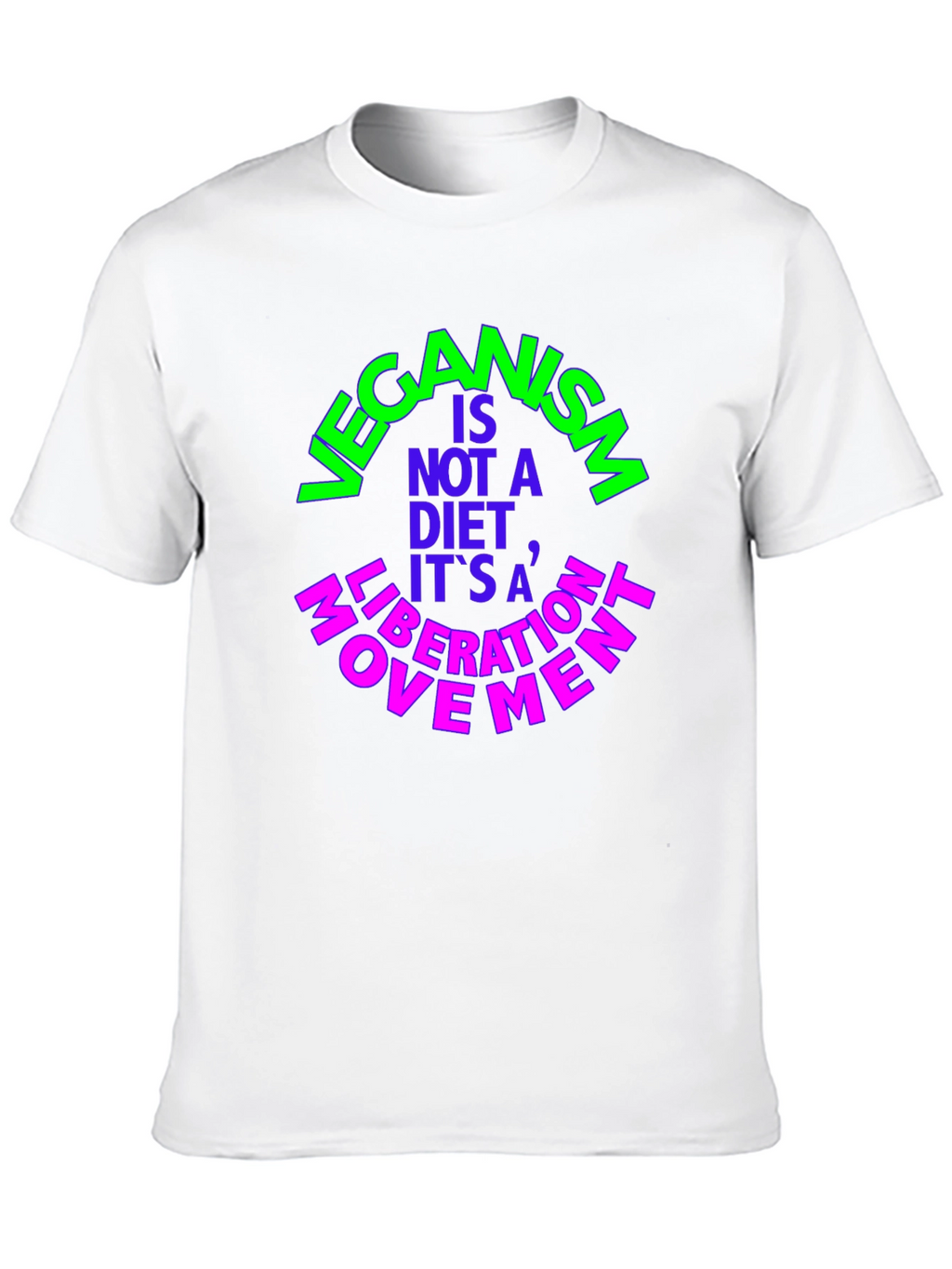 Vegan Liberation Movement Black Tee