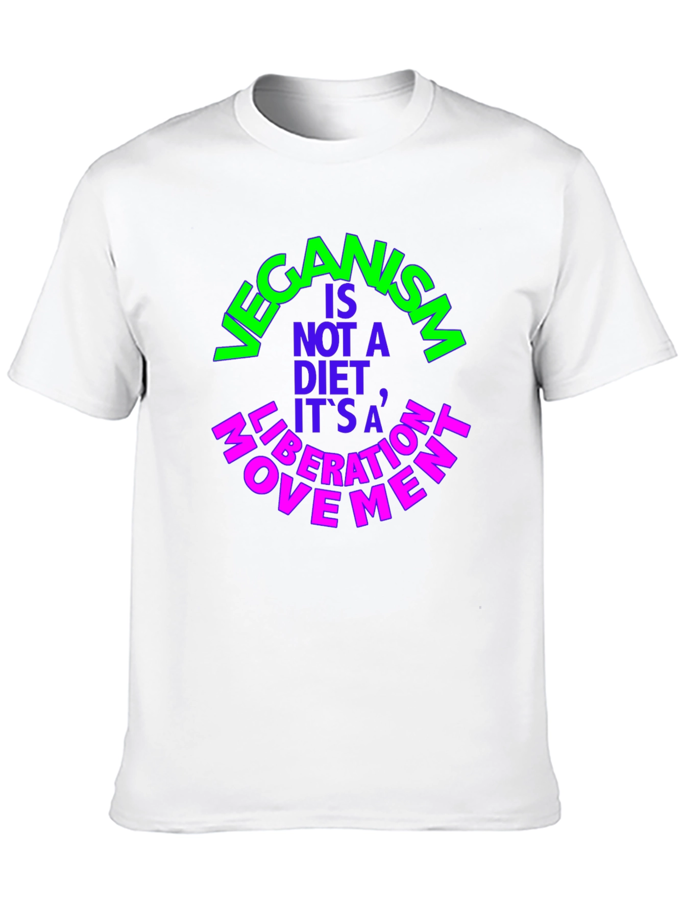 Vegan Liberation Movement Black Tee