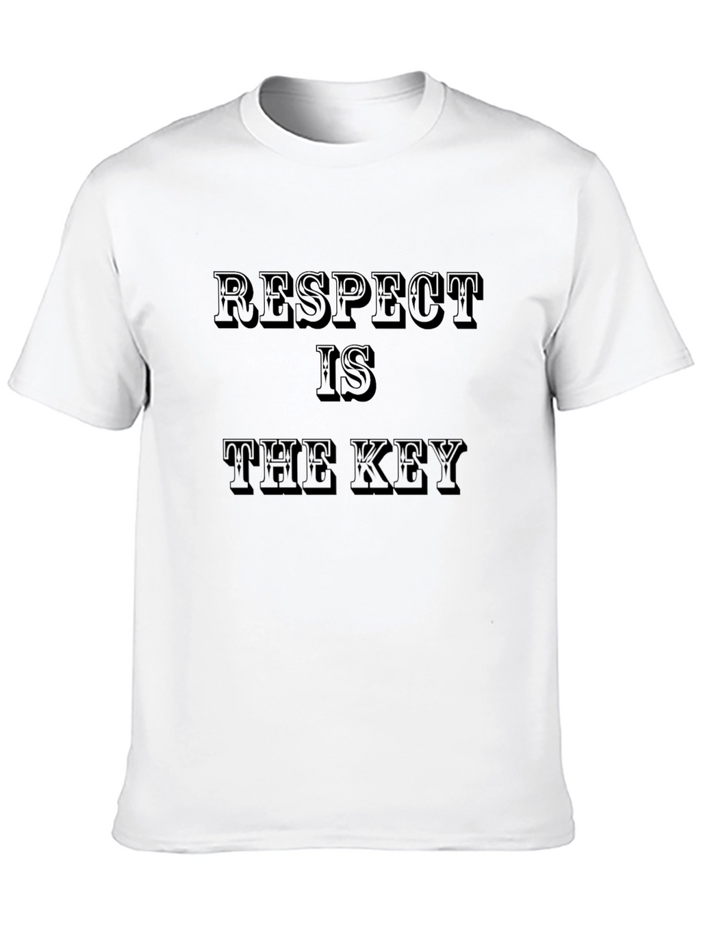 Respect is the Key T-Shirt - Menswear
