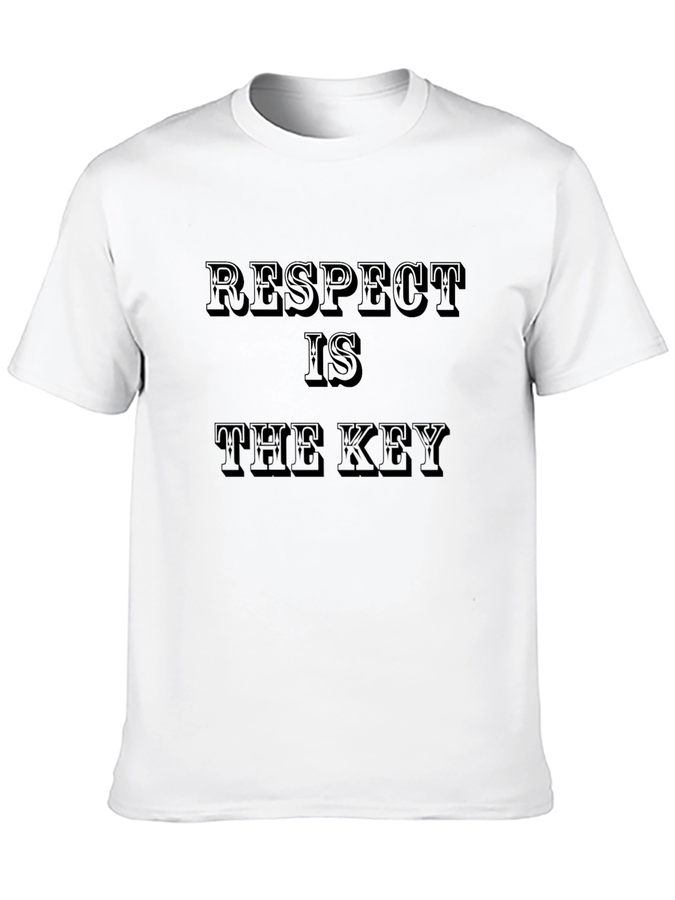 Respect is the Key T-Shirt - Menswear