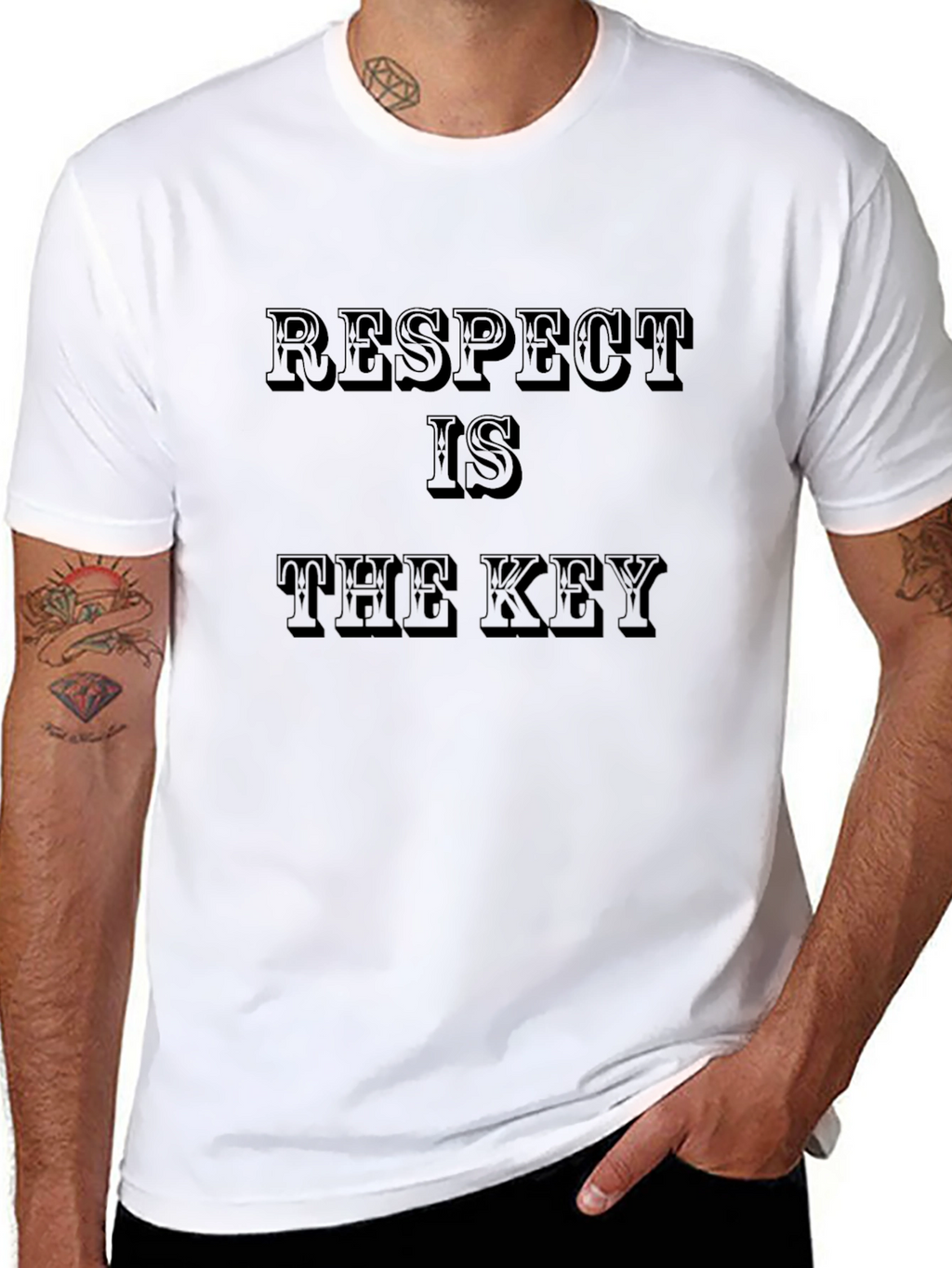 Respect is the Key T-Shirt - Menswear