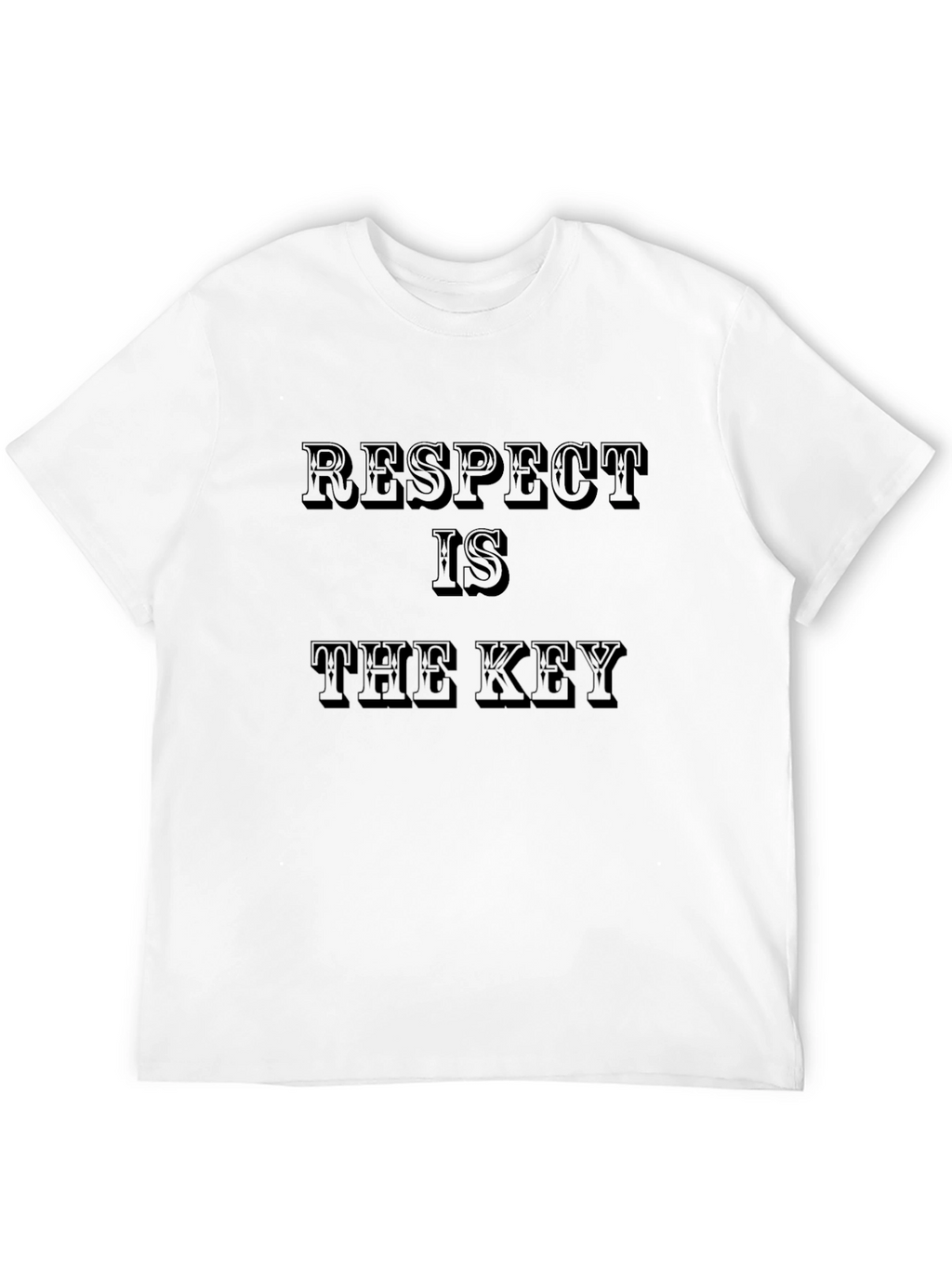 Respect is the Key T-Shirt - Menswear