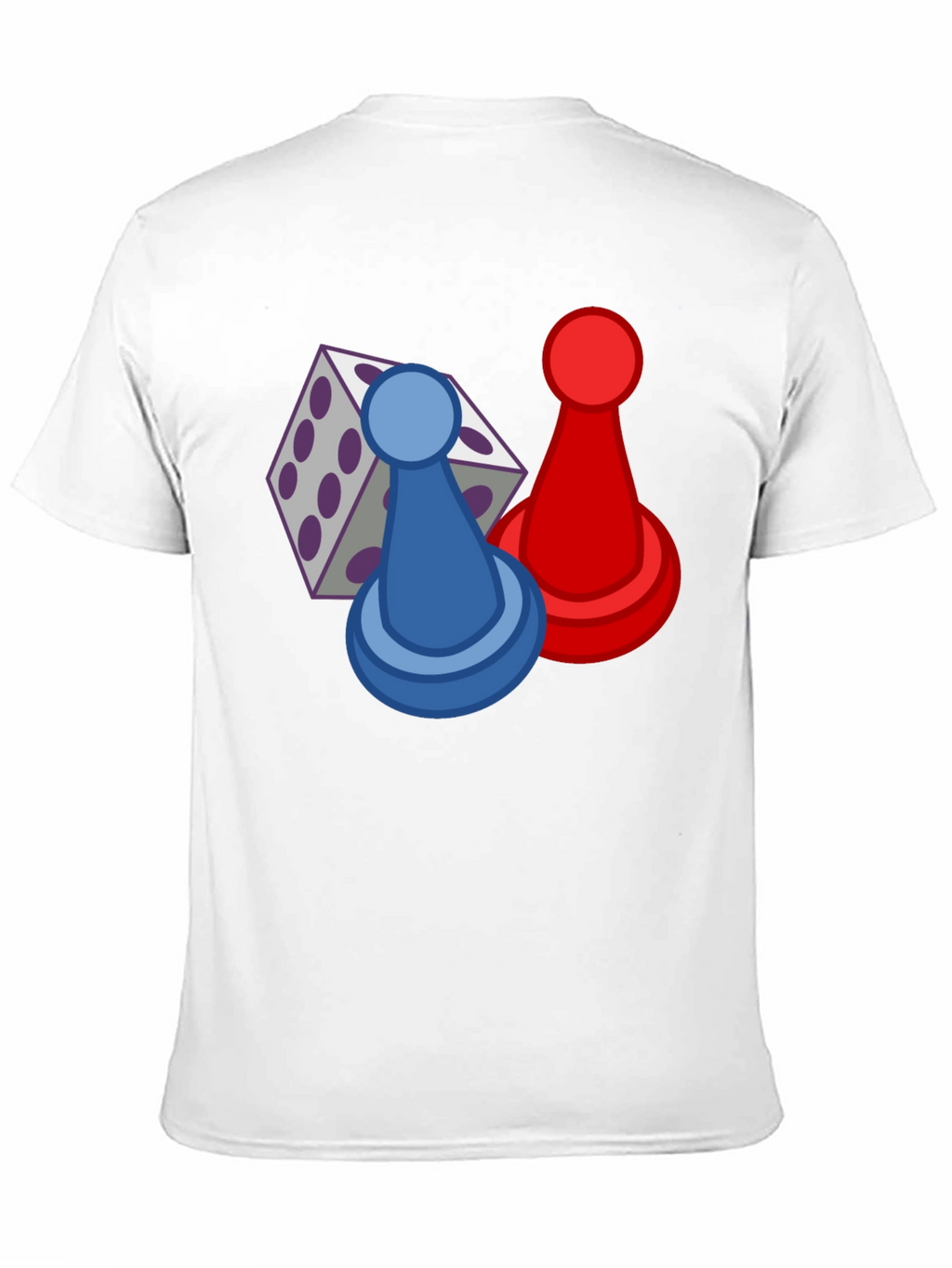 Board Game T-Shirt - Dice & Pawns