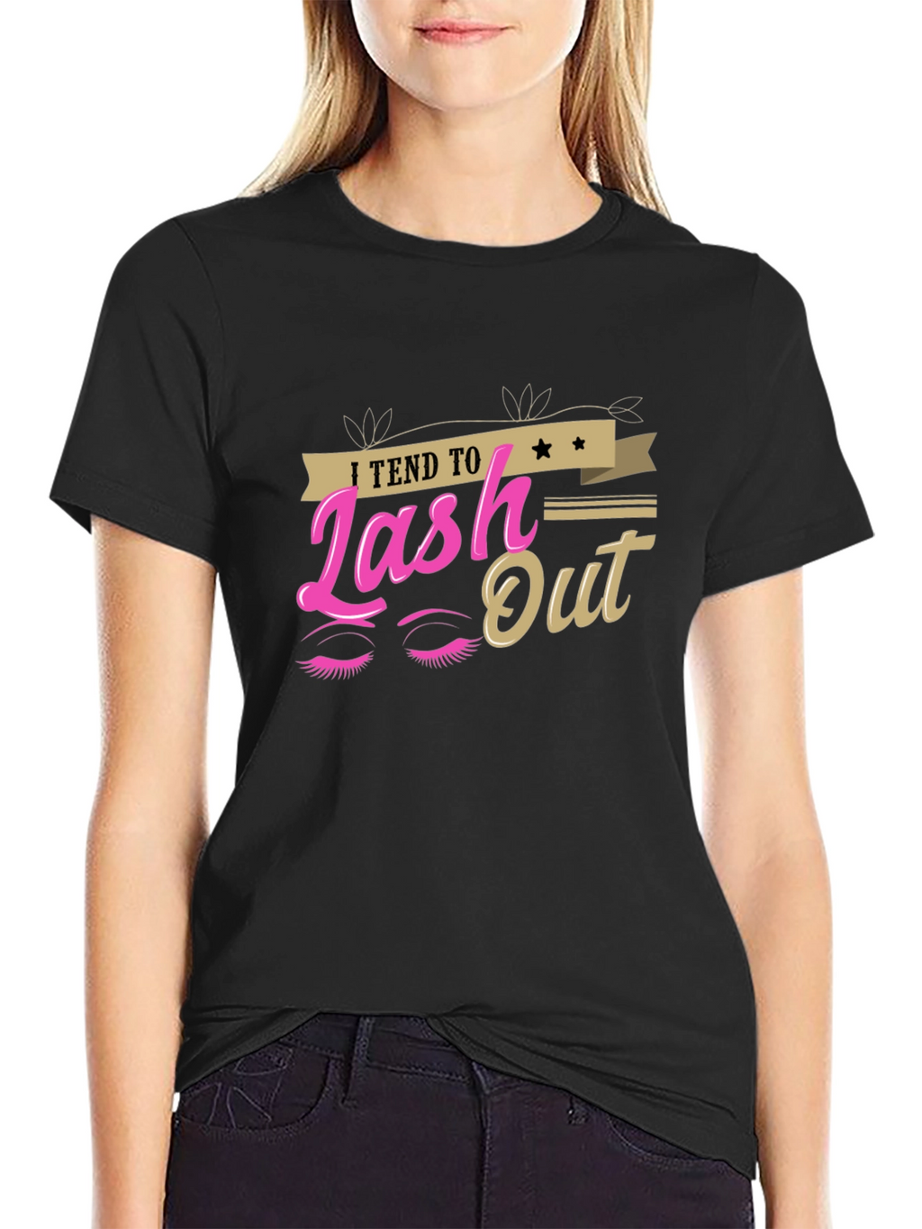 I Tend to Lash Out Graphic T-Shirt