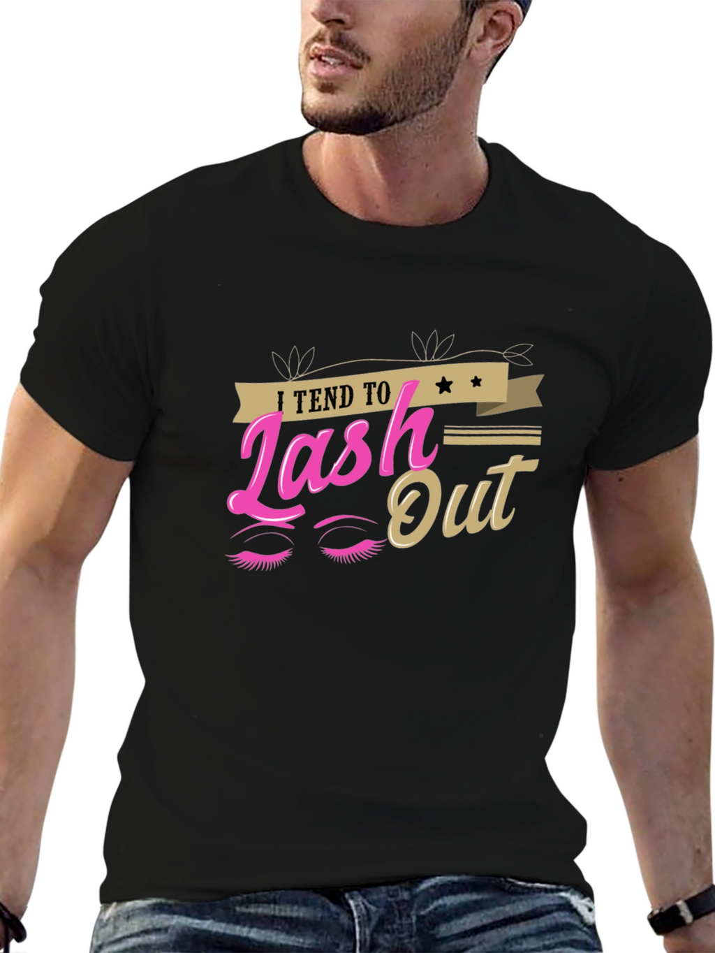I Tend to Lash Out Graphic T-Shirt