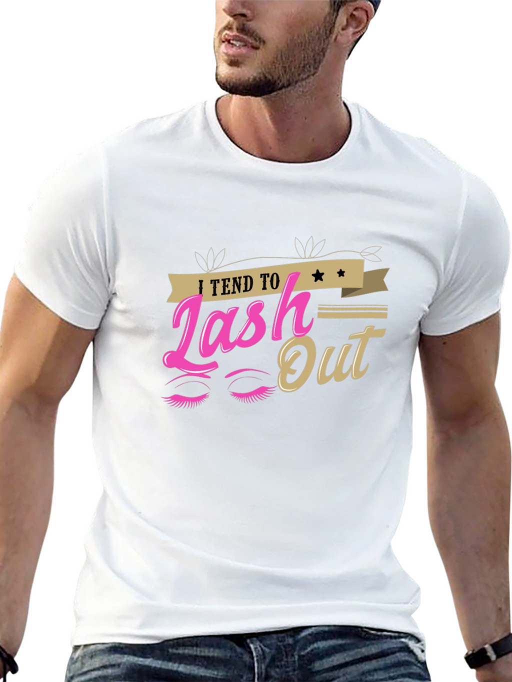 I Tend to Lash Out Graphic T-Shirt