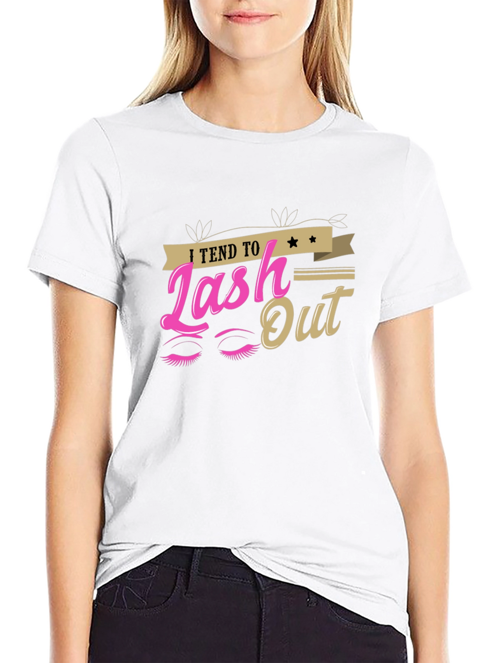 I Tend to Lash Out Graphic T-Shirt