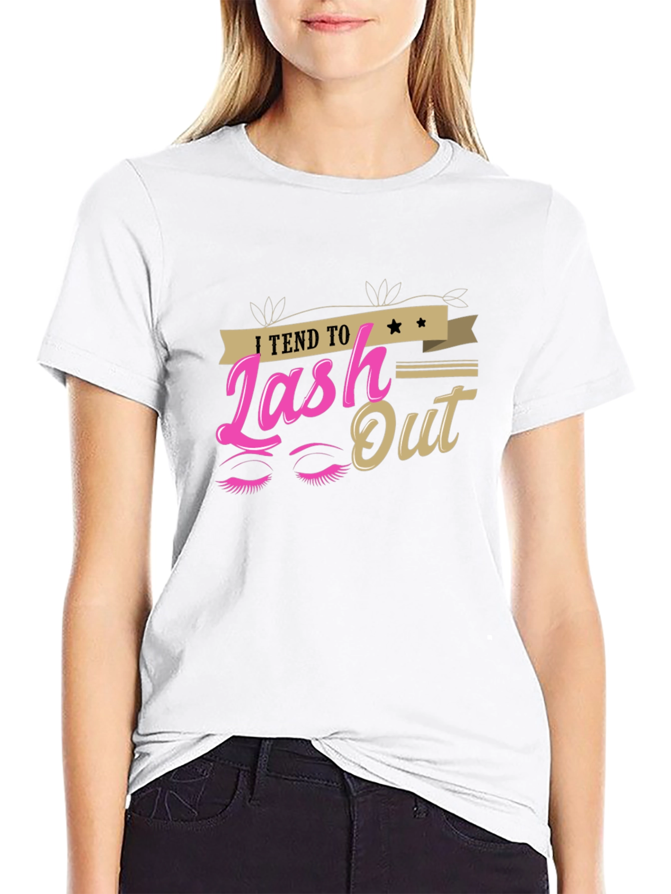 I Tend to Lash Out Graphic T-Shirt