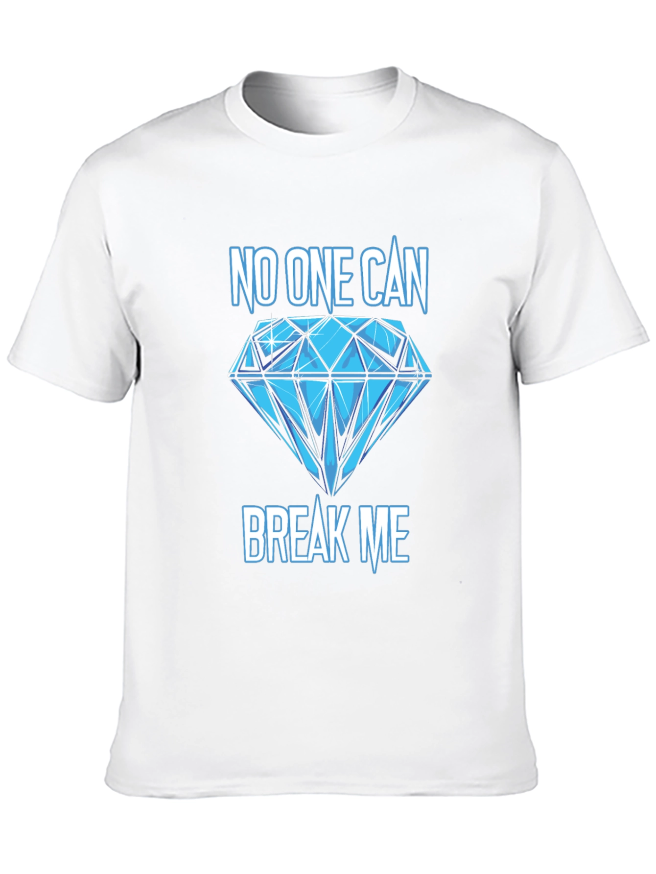 Unbreakable Diamond Graphic Tee - Black