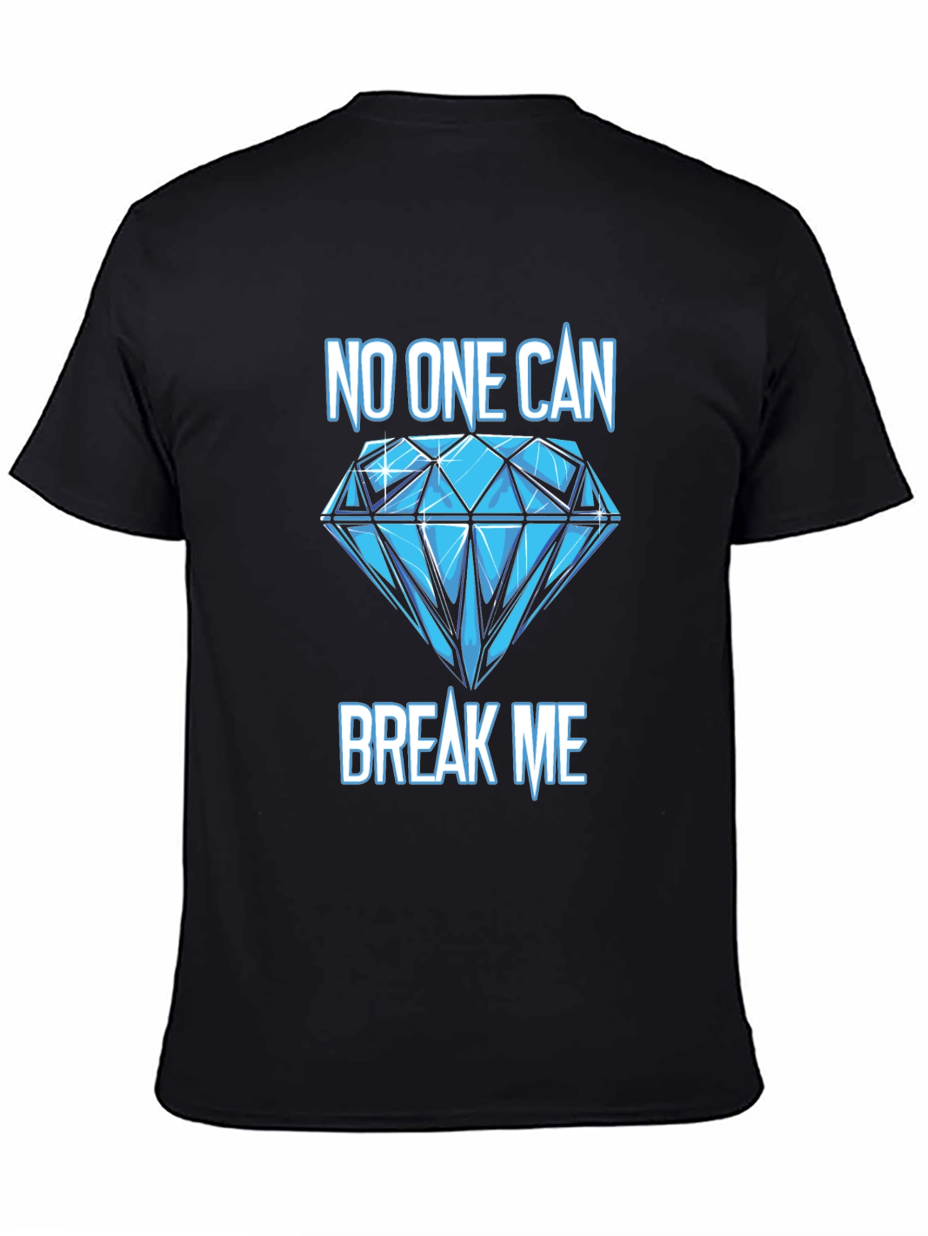 Unbreakable Diamond Graphic Tee - Black