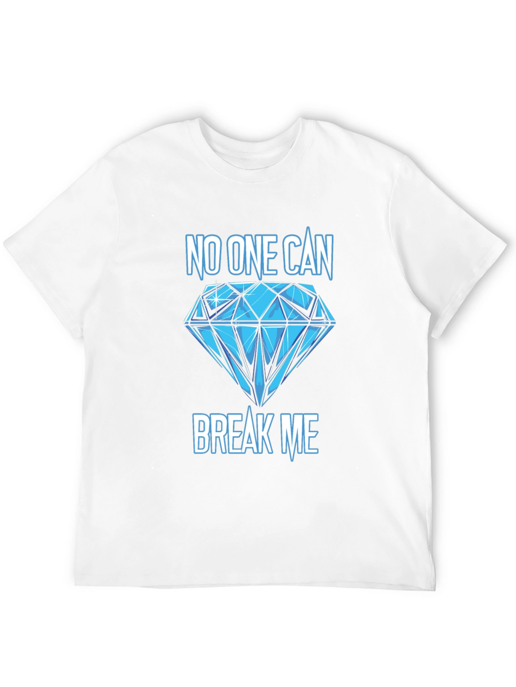 Unbreakable Diamond Graphic Tee - Black