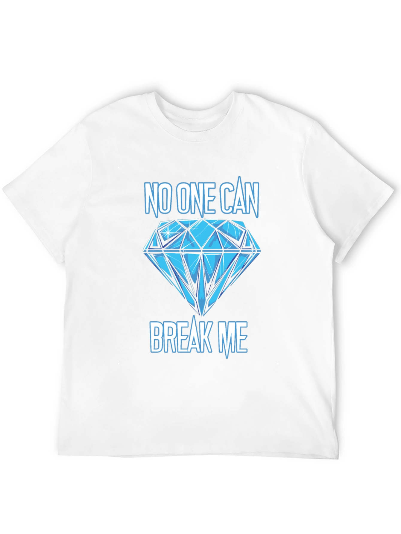 Unbreakable Diamond Graphic Tee - Black