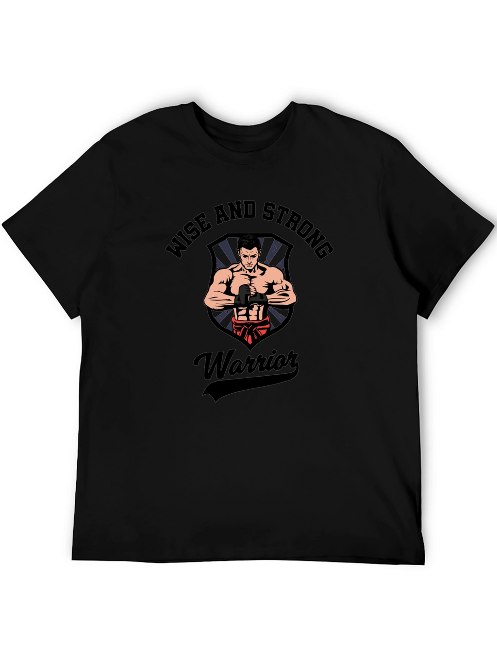 Wise and Strong Warrior Graphic T-Shirt