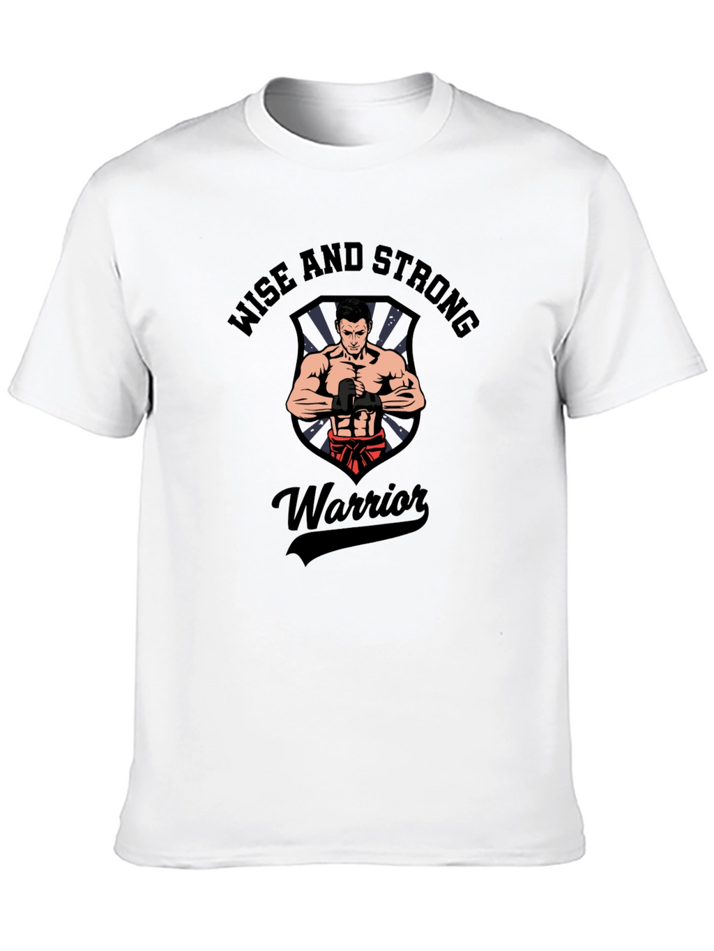 Wise and Strong Warrior Graphic T-Shirt