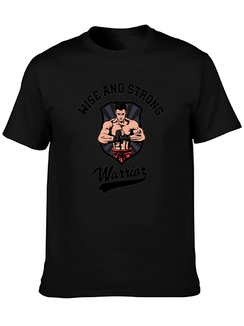 Wise and Strong Warrior Graphic T-Shirt