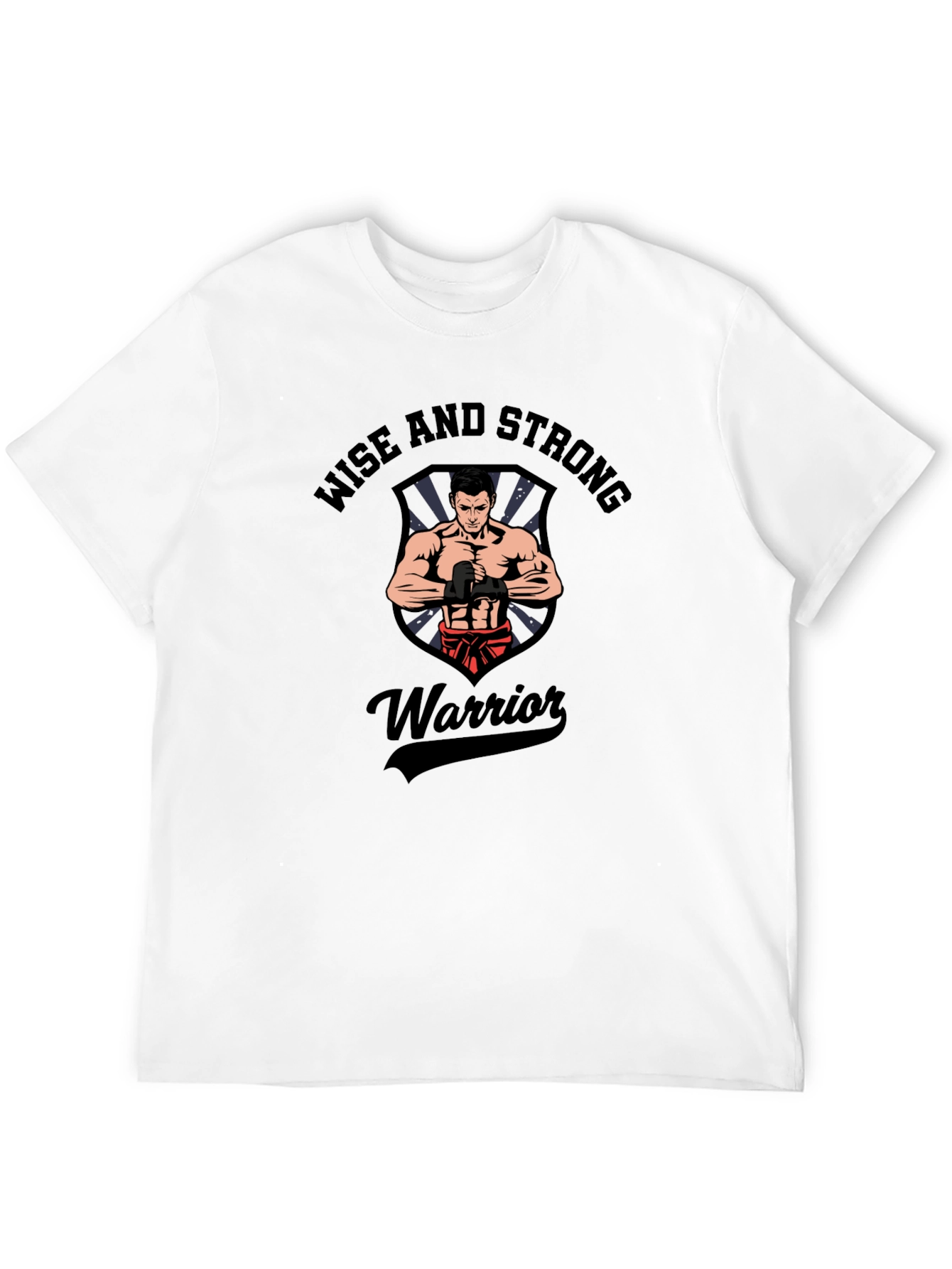 Wise and Strong Warrior Graphic T-Shirt