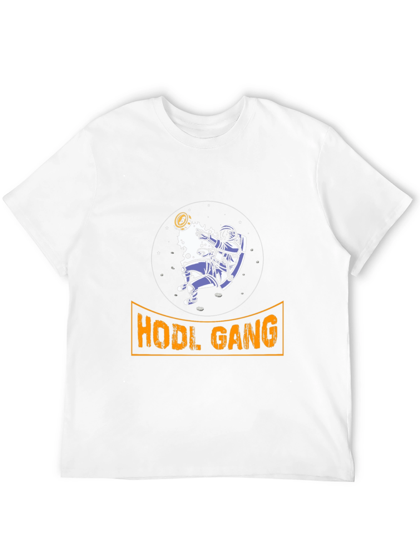 HODL Gang Crypto Astronaut T-Shirt