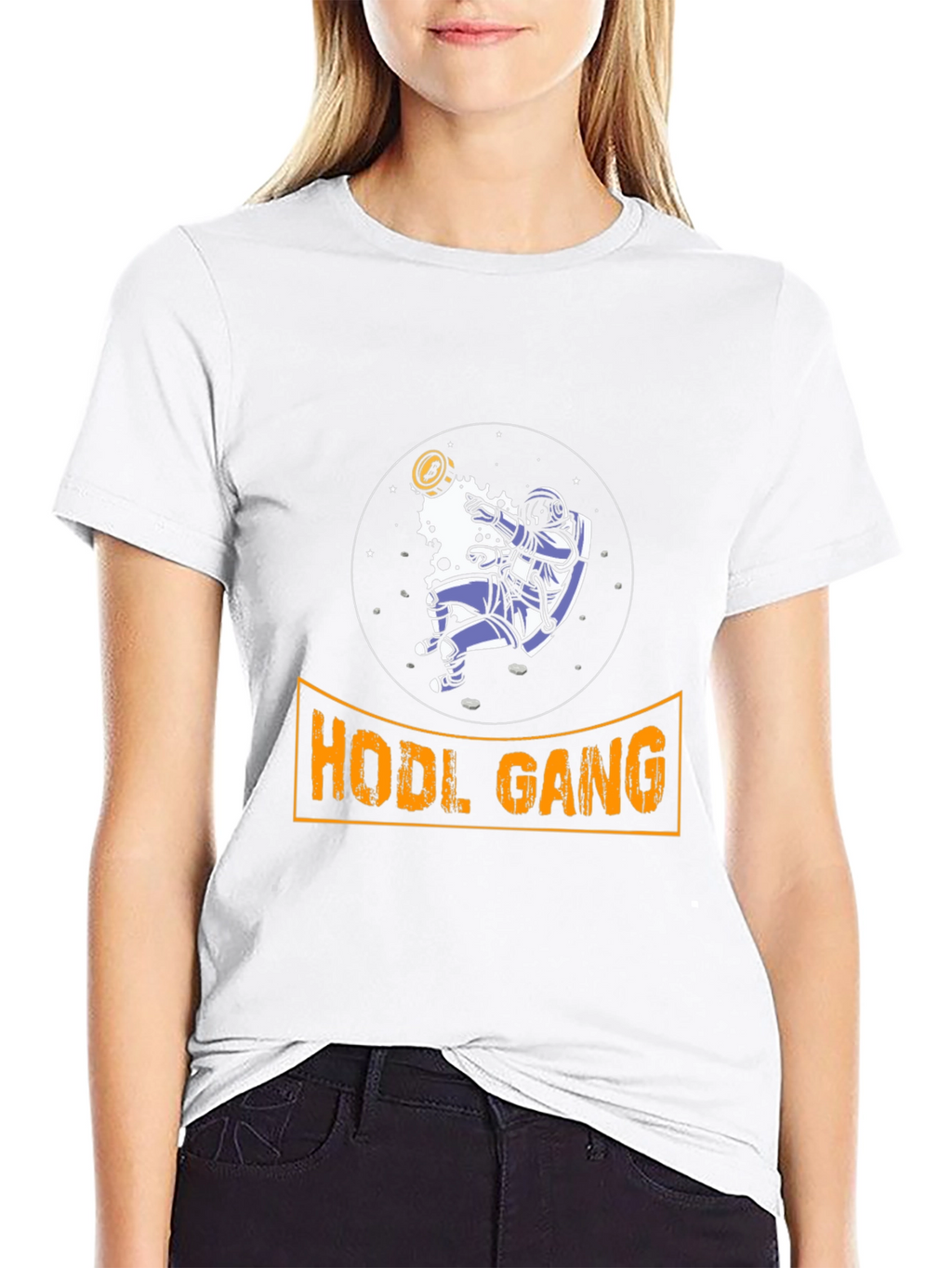 HODL Gang Crypto Astronaut T-Shirt