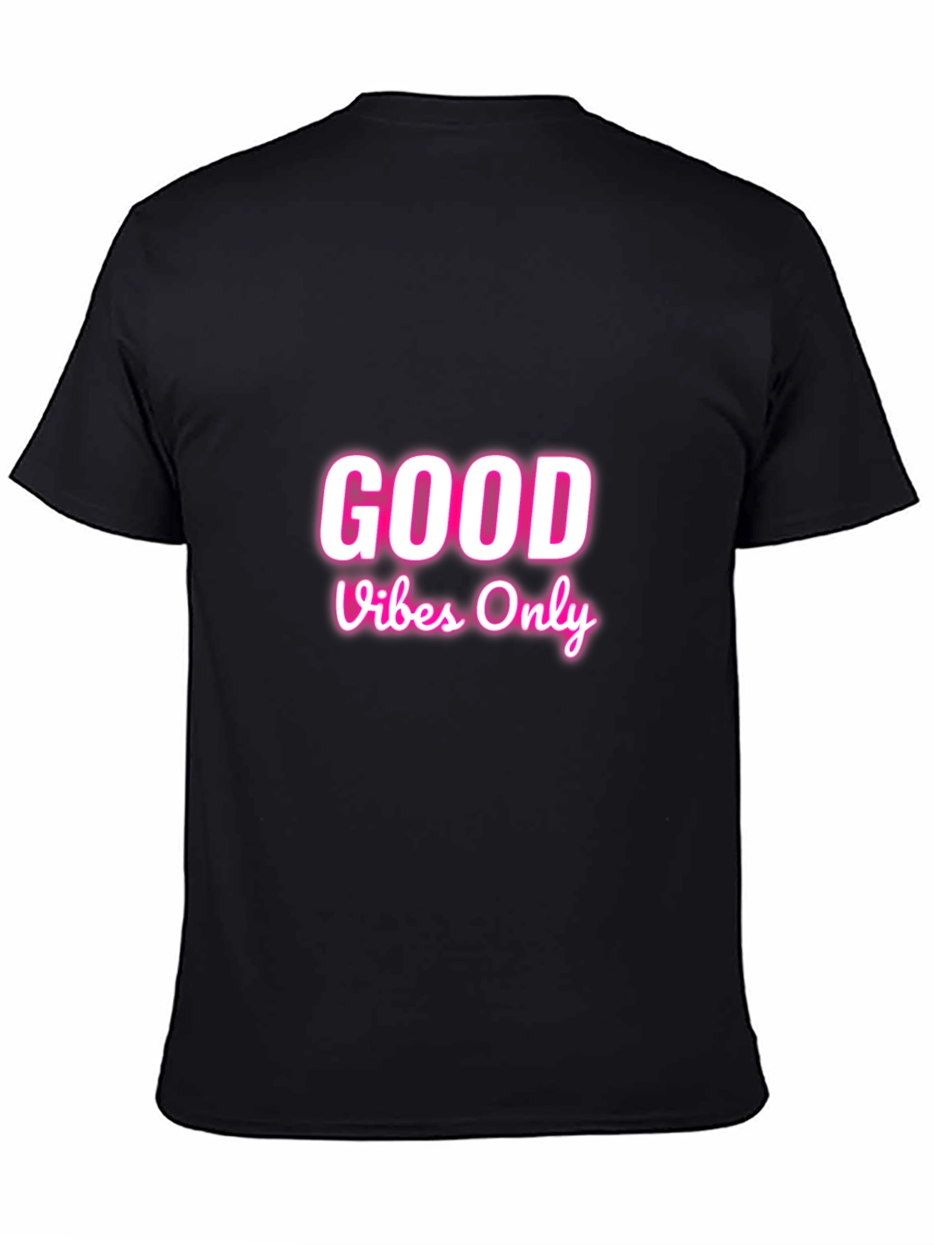 Good Vibes Only Graphic Tee - Black