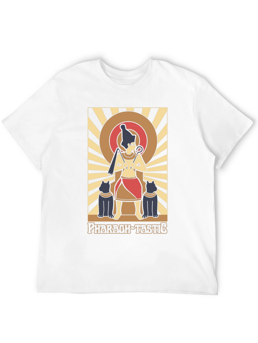 Pharaoh-Tastic Graphic Tee - Egyptian Art T-Shirt