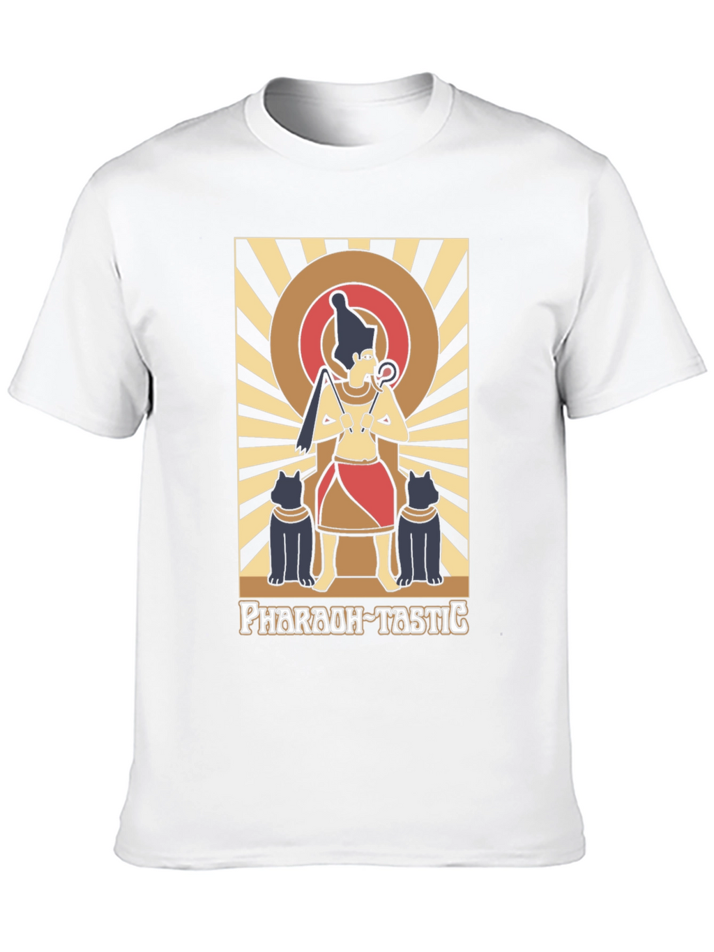 Pharaoh-Tastic Graphic Tee - Egyptian Art T-Shirt