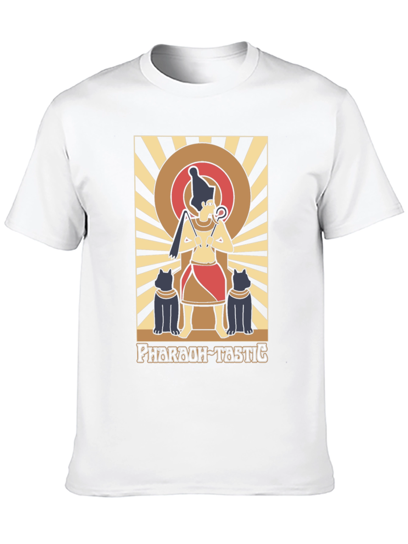 Pharaoh-Tastic Graphic Tee - Egyptian Art T-Shirt