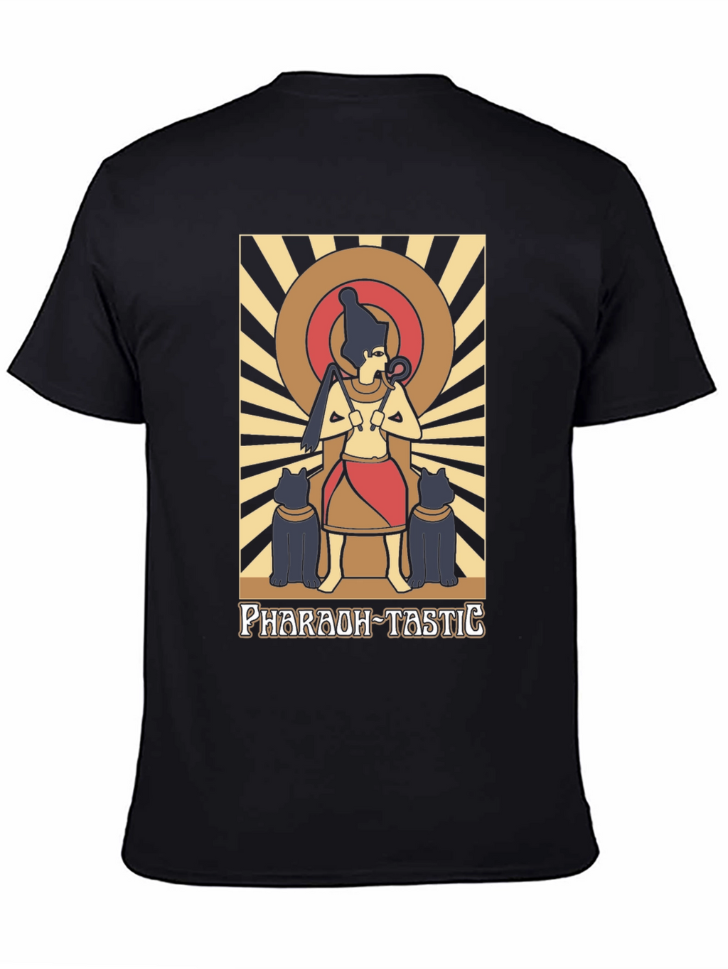 Pharaoh-Tastic Graphic Tee - Egyptian Art T-Shirt
