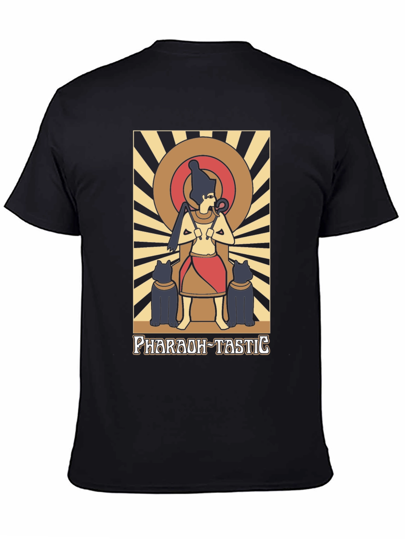 Pharaoh-Tastic Graphic Tee - Egyptian Art T-Shirt